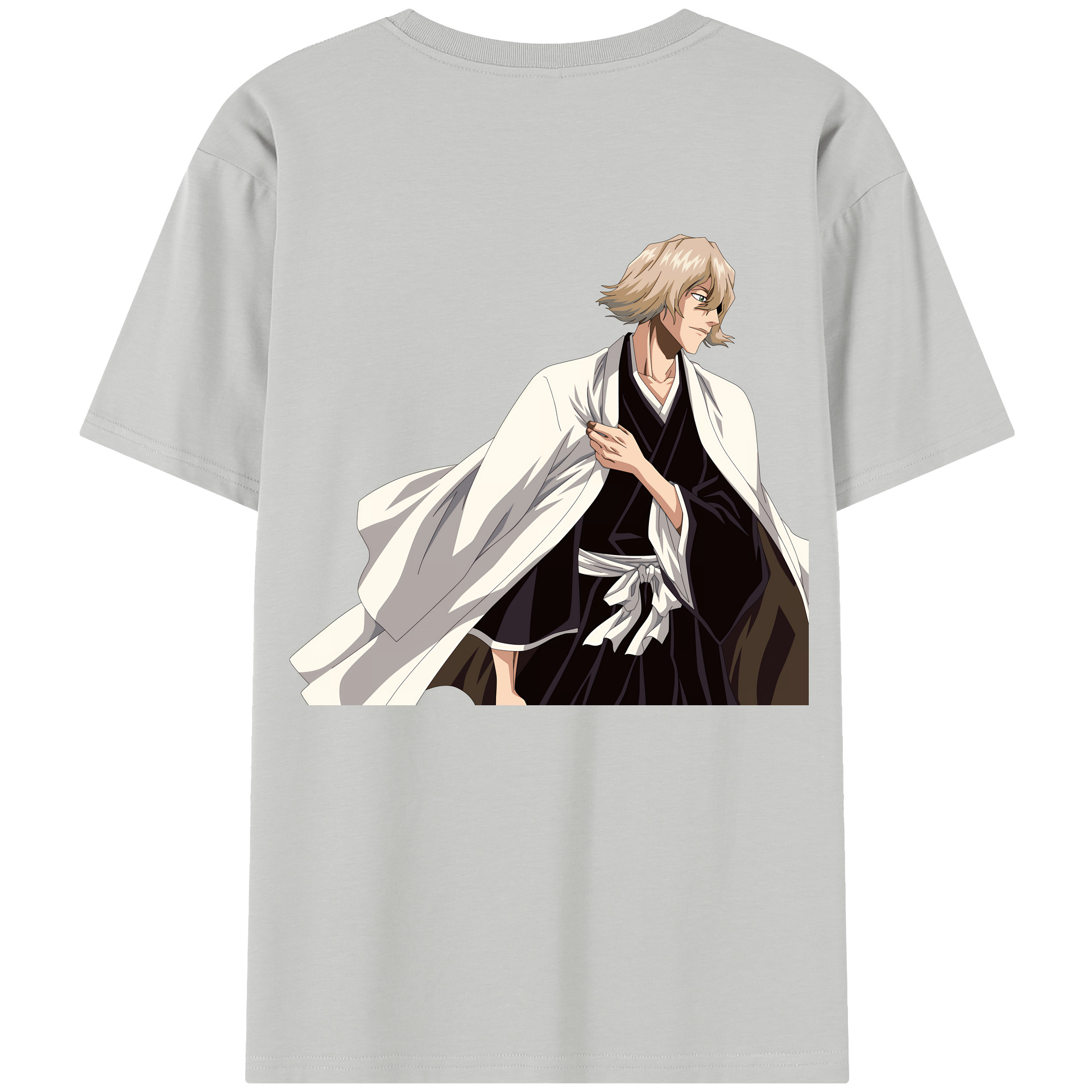 （画像用） "ブリーチ 浦原 喜助（うらはら きすけ） BLEACH Urahara Kisuke " レディース半袖Tシャツ(バックプリント)