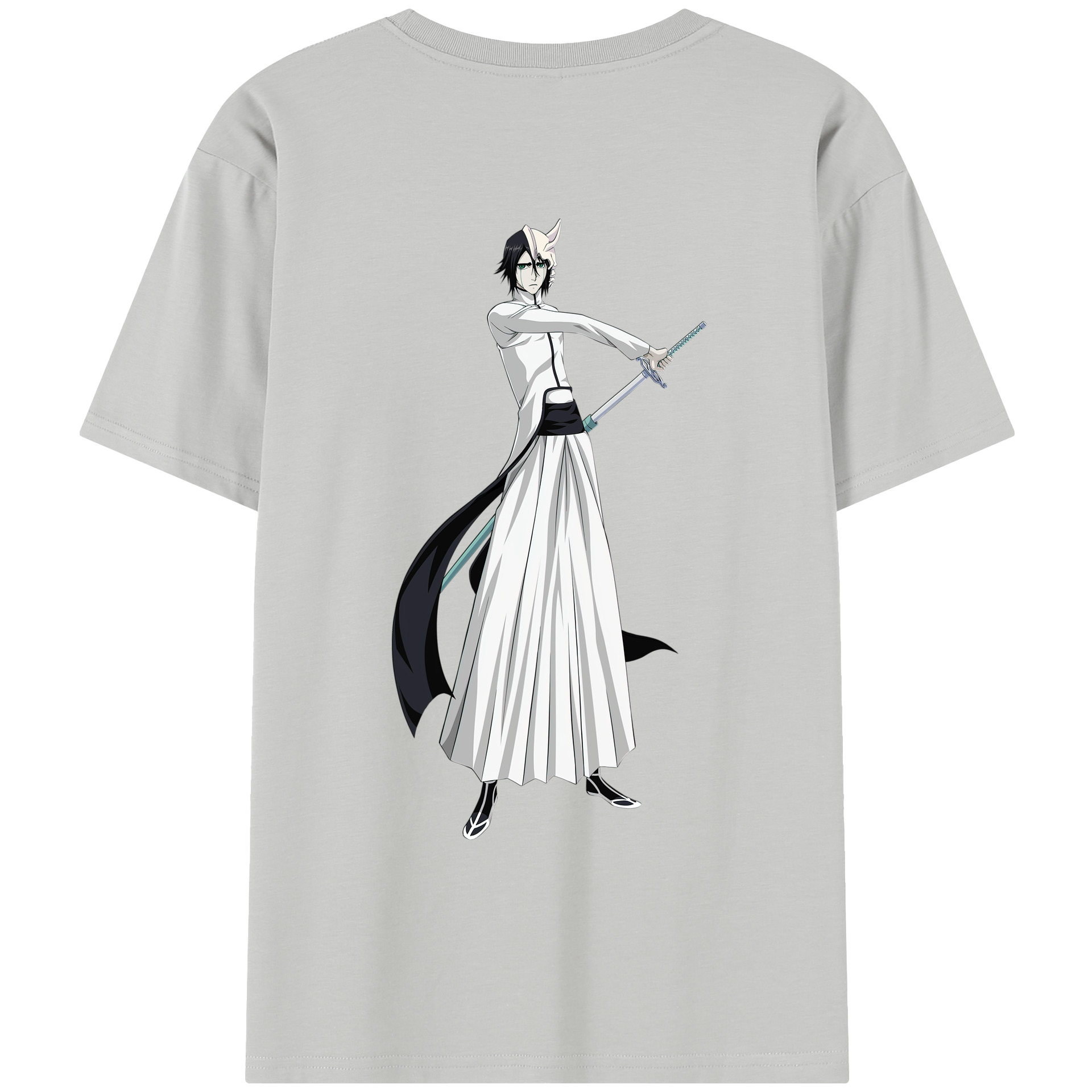 （画像用） ブリーチ ウルキオラ·シファー BLEACH Ulquiorra cifer レディース半袖Tシャツ(バックプリント)