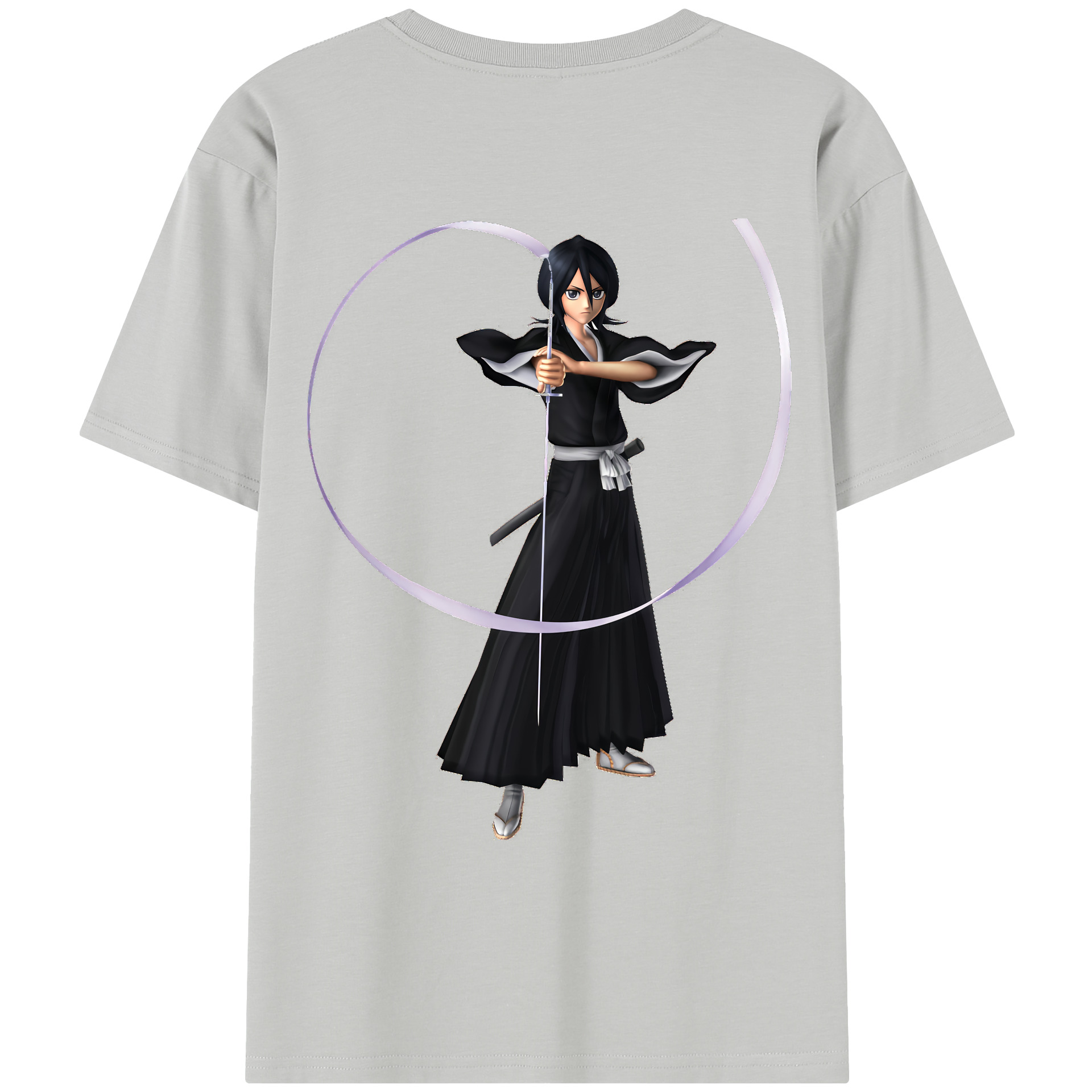 （画像用） ブリーチ 朽木ルキア BLEACH Kuchiki Rukia レディース半袖Tシャツ(バックプリント)