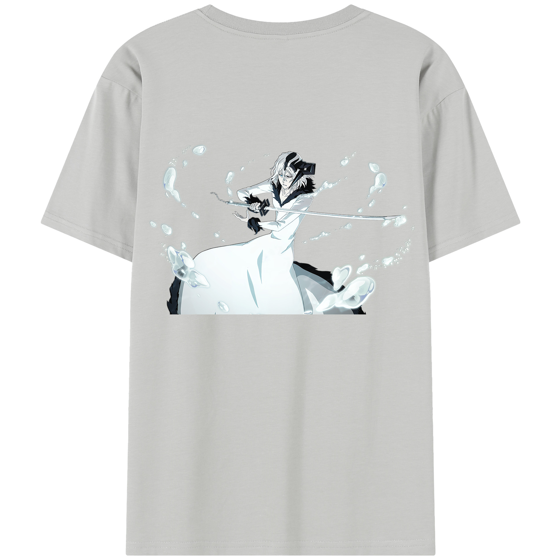 （画像用） ブリーチ 黒崎一護（くろさき いちご）BLEACH Kurosaki Ichigo レディース半袖Tシャツ(バックプリント)