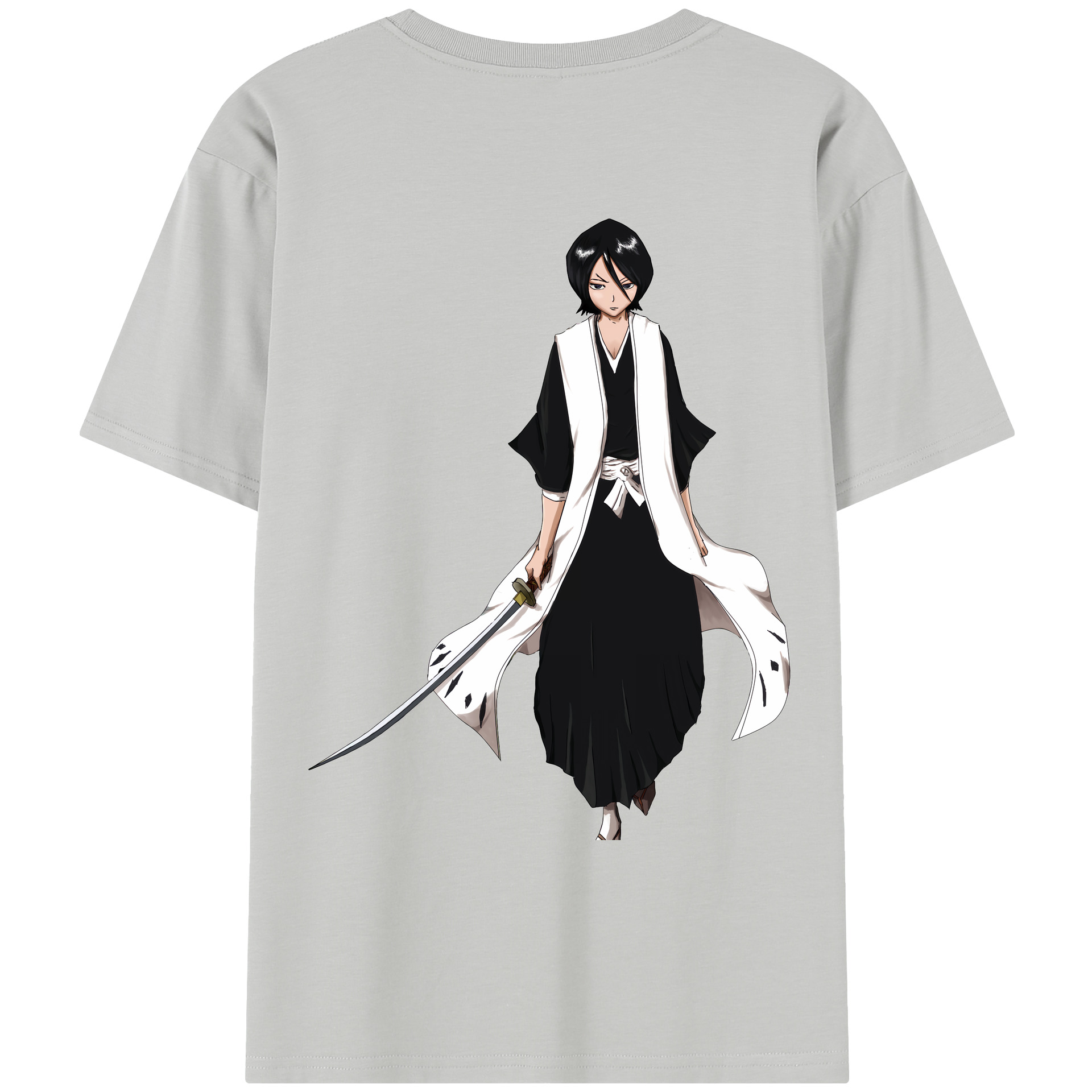 （画像用） ブリーチ 朽木ルキア BLEACH Kuchiki Rukia レディース半袖Tシャツ(バックプリント)