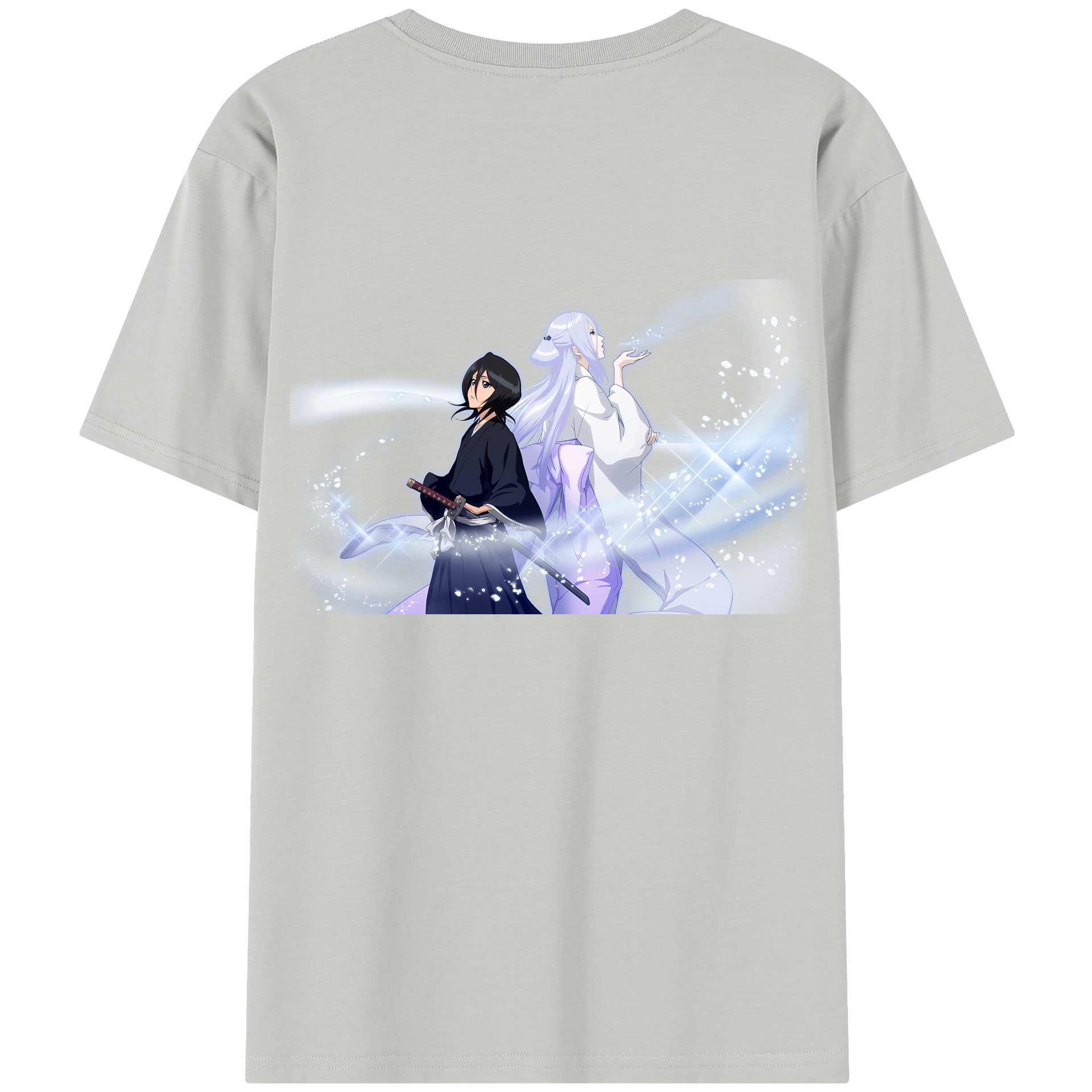 （画像用） ブリーチ 朽木ルキア BLEACH Kuchiki Rukia レディース半袖Tシャツ(バックプリント)