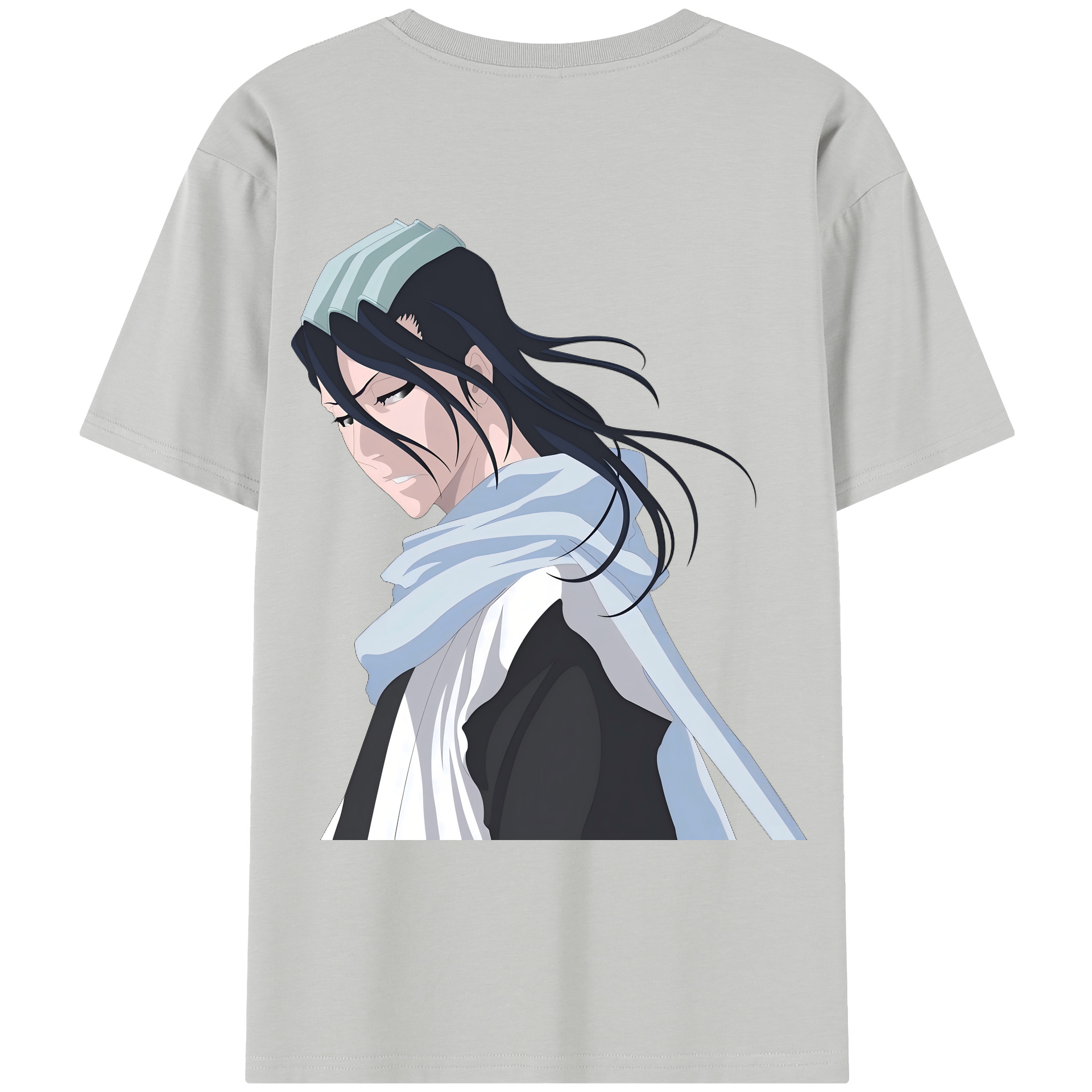 （画像用） ブリーチ くちき びゃくや BLEACH Kuchiki Byakuya レディース半袖Tシャツ(バックプリント)