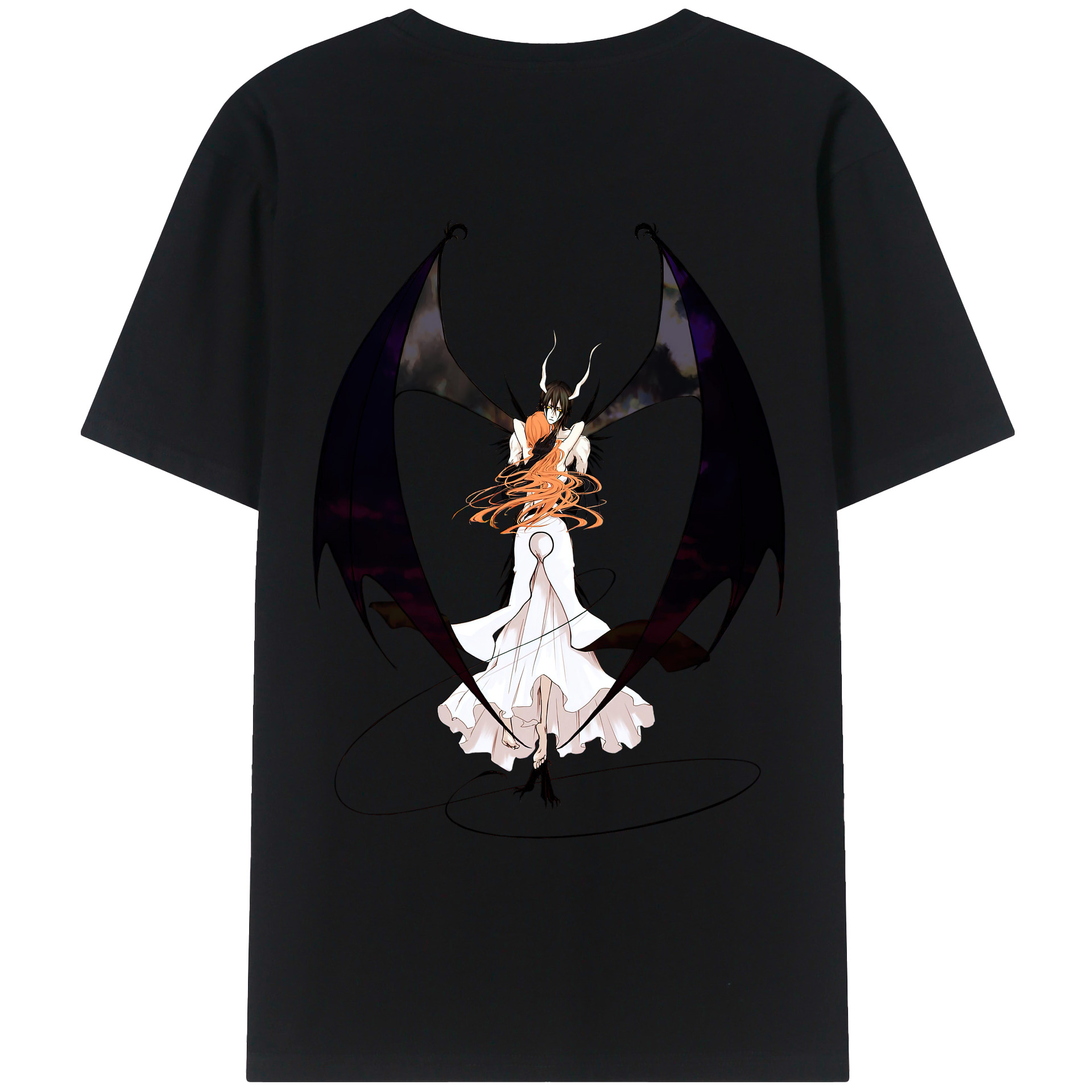 （画像用） ブリーチ ウルキオラ·シファー BLEACH Ulquiorra cifer レディース半袖Tシャツ(バックプリント)