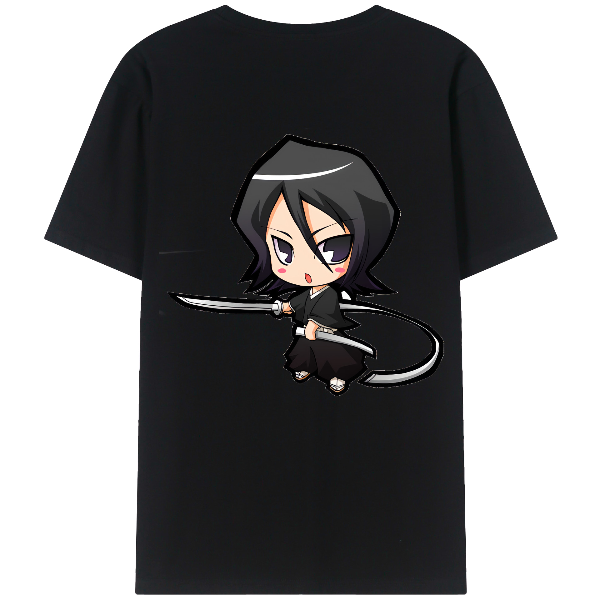（画像用） ブリーチ 朽木ルキア BLEACH Kuchiki Rukia レディース半袖Tシャツ(バックプリント)