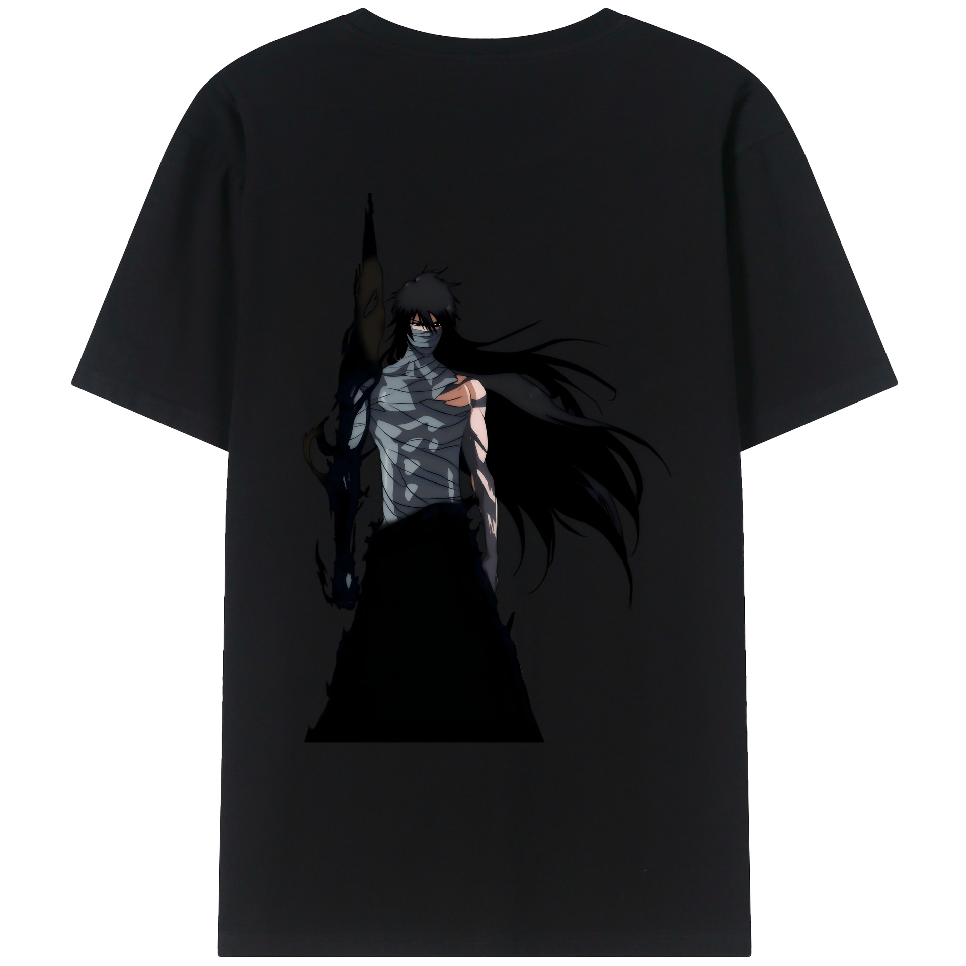 （画像用） ブリーチ 黒崎一護（くろさき いちご）BLEACH Kurosaki Ichigo レディース半袖Tシャツ(バックプリント)