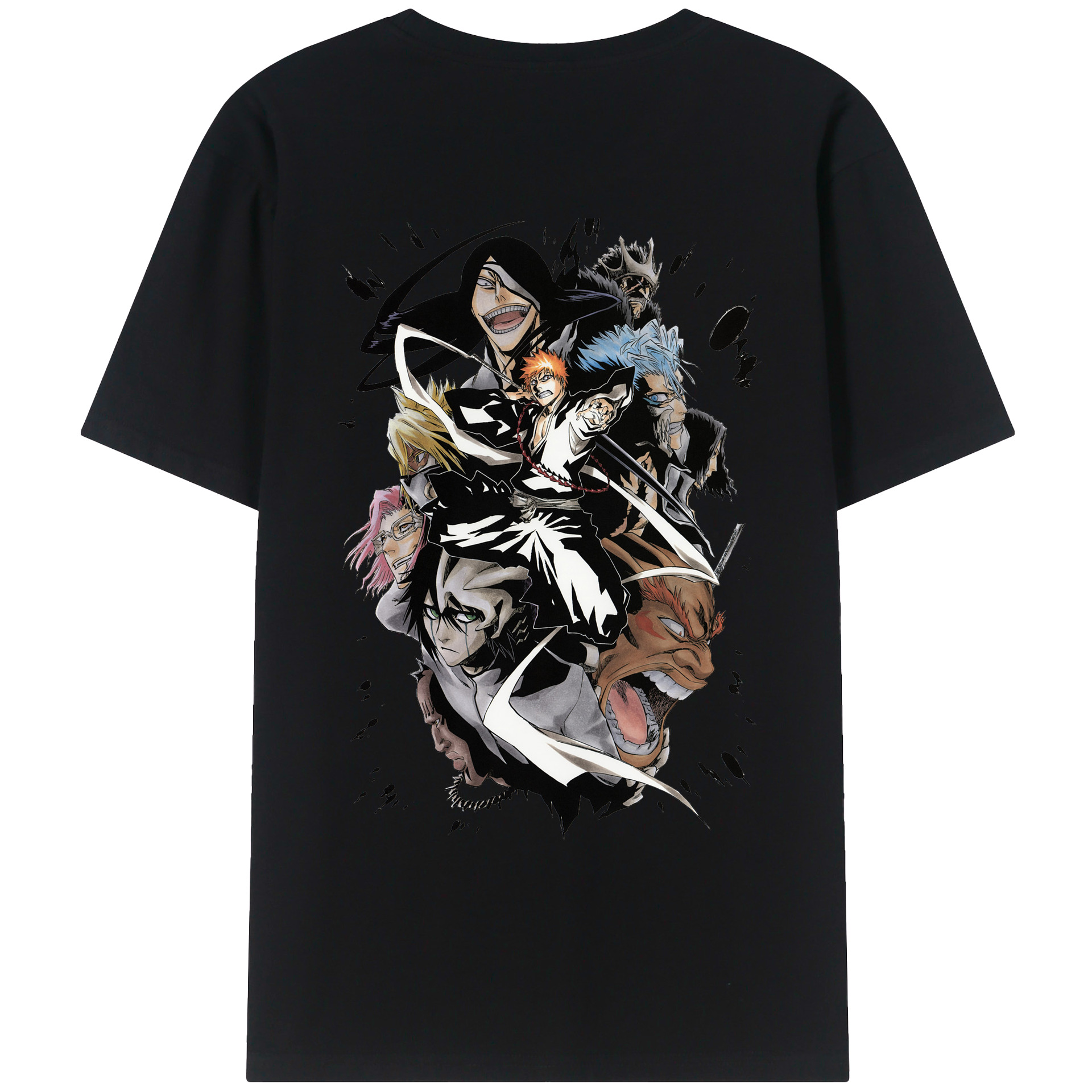 （画像用） ブリーチ 黒崎一護（くろさき いちご）BLEACH Kurosaki Ichigo レディース半袖Tシャツ(バックプリント)