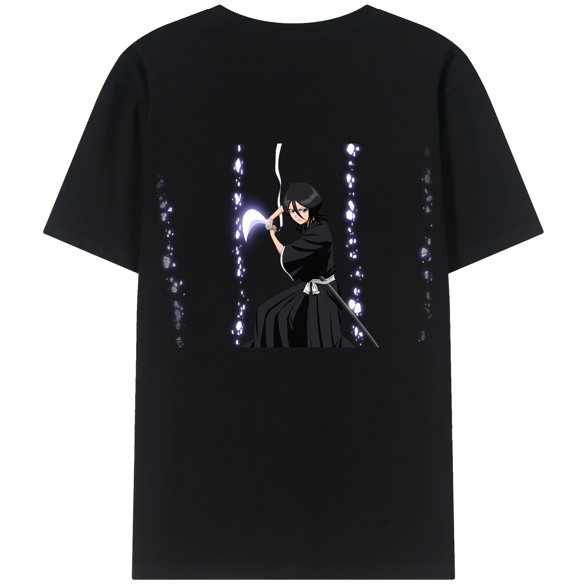 （画像用） ブリーチ 朽木ルキア BLEACH Kuchiki Rukia レディース半袖Tシャツ(バックプリント)