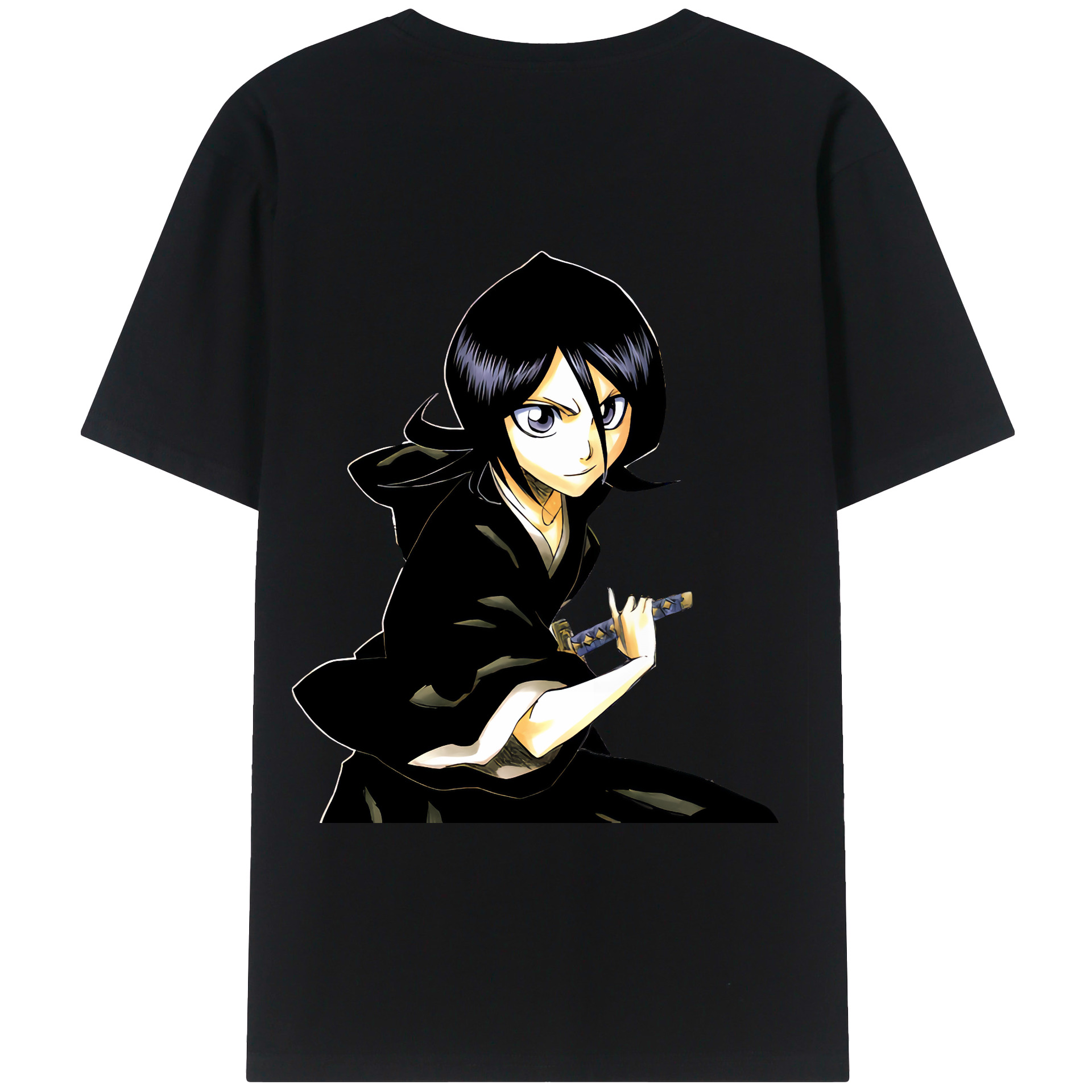 （画像用） ブリーチ 朽木ルキア BLEACH Kuchiki Rukia レディース半袖Tシャツ(バックプリント)