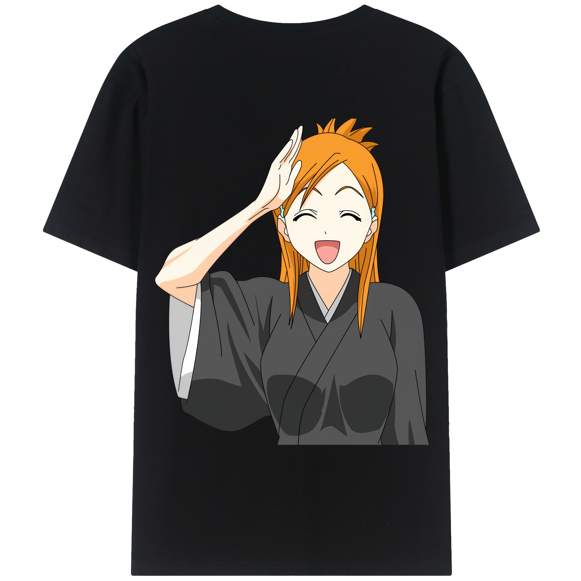 （画像用） ブリーチ 井上織姫（いのうえおりひめ） BLEACH Inoue Orihime レディース半袖Tシャツ(バックプリント)