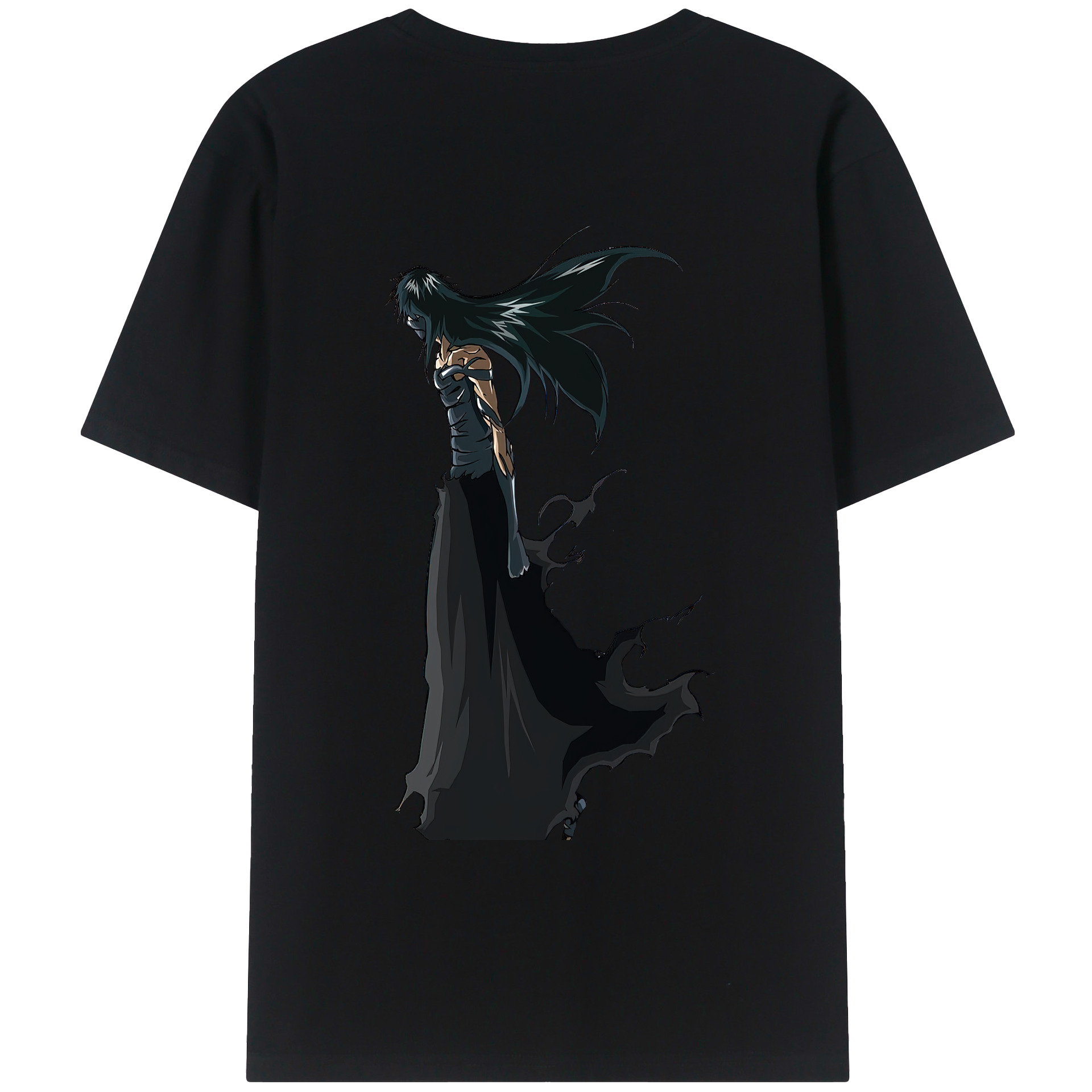 （画像用） ブリーチ 黒崎一護（くろさき いちご）BLEACH Kurosaki Ichigo レディース半袖Tシャツ(バックプリント)