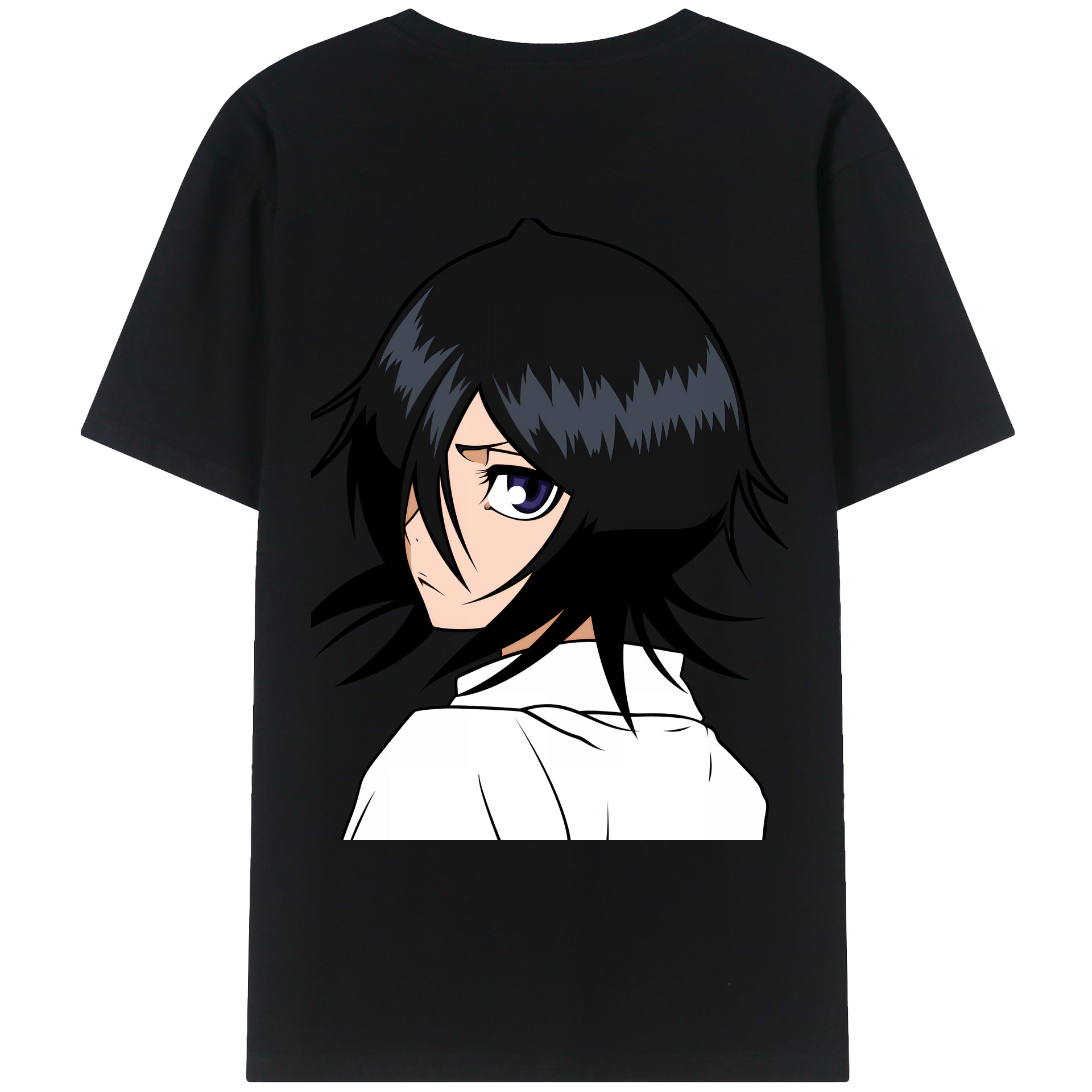 （画像用） ブリーチ 朽木ルキア BLEACH Kuchiki Rukia レディース半袖Tシャツ(バックプリント)