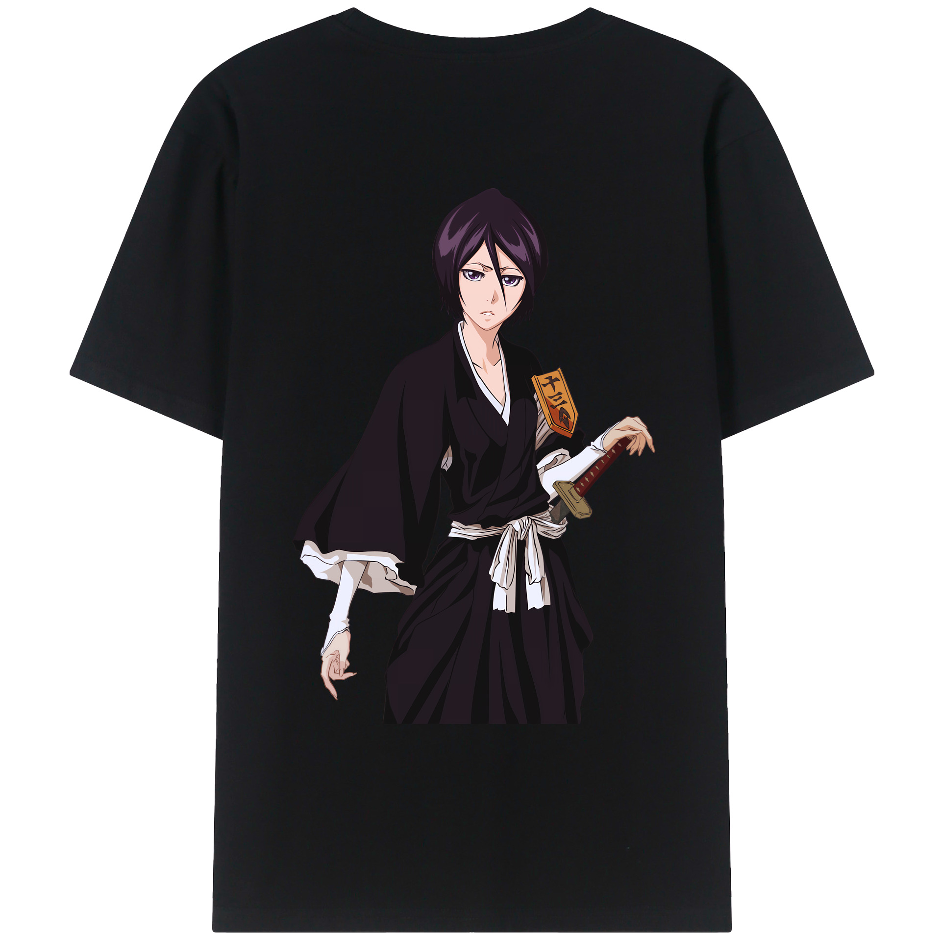（画像用） ブリーチ 朽木ルキア BLEACH Kuchiki Rukia レディース半袖Tシャツ(バックプリント)