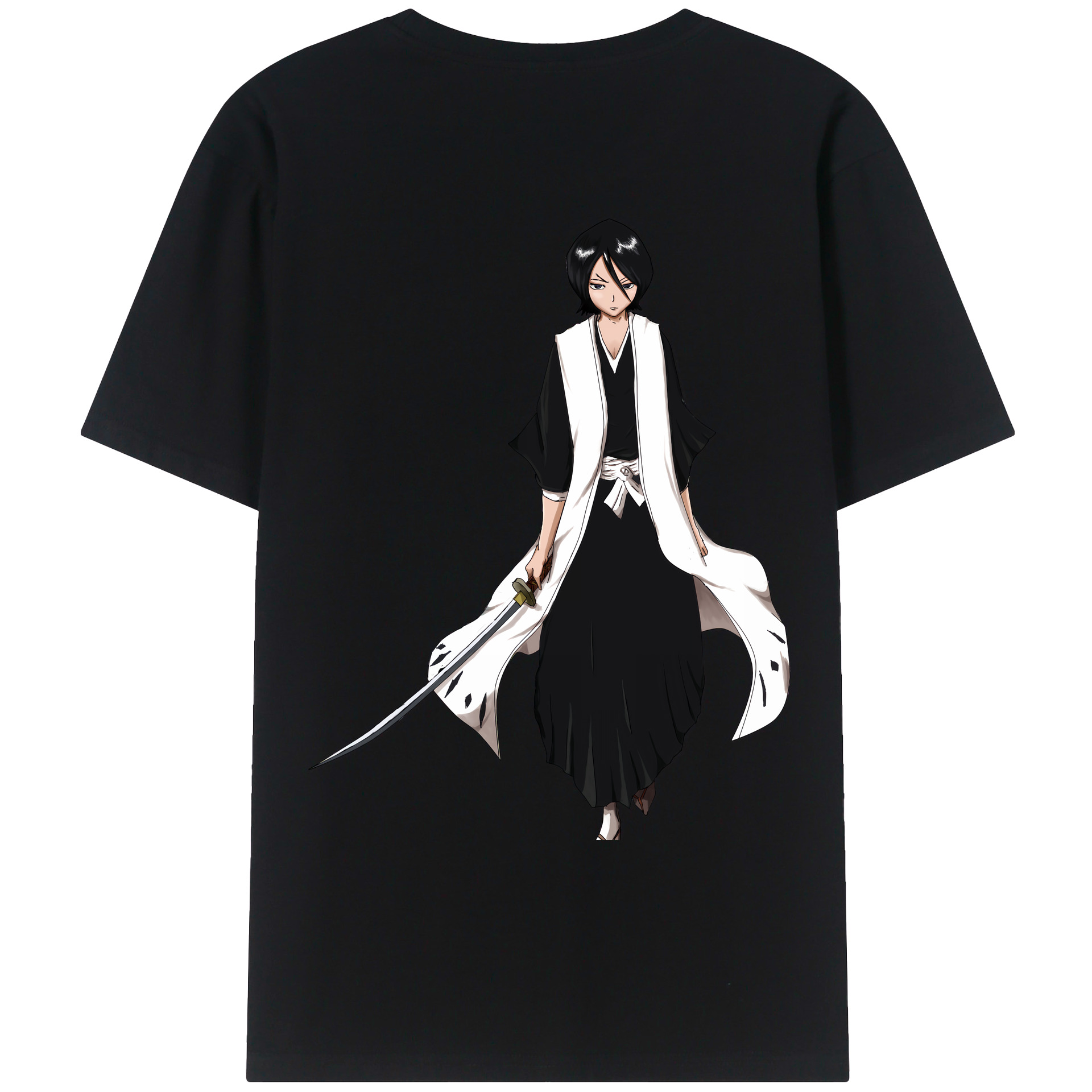 （画像用） ブリーチ 朽木ルキア BLEACH Kuchiki Rukia レディース半袖Tシャツ(バックプリント)