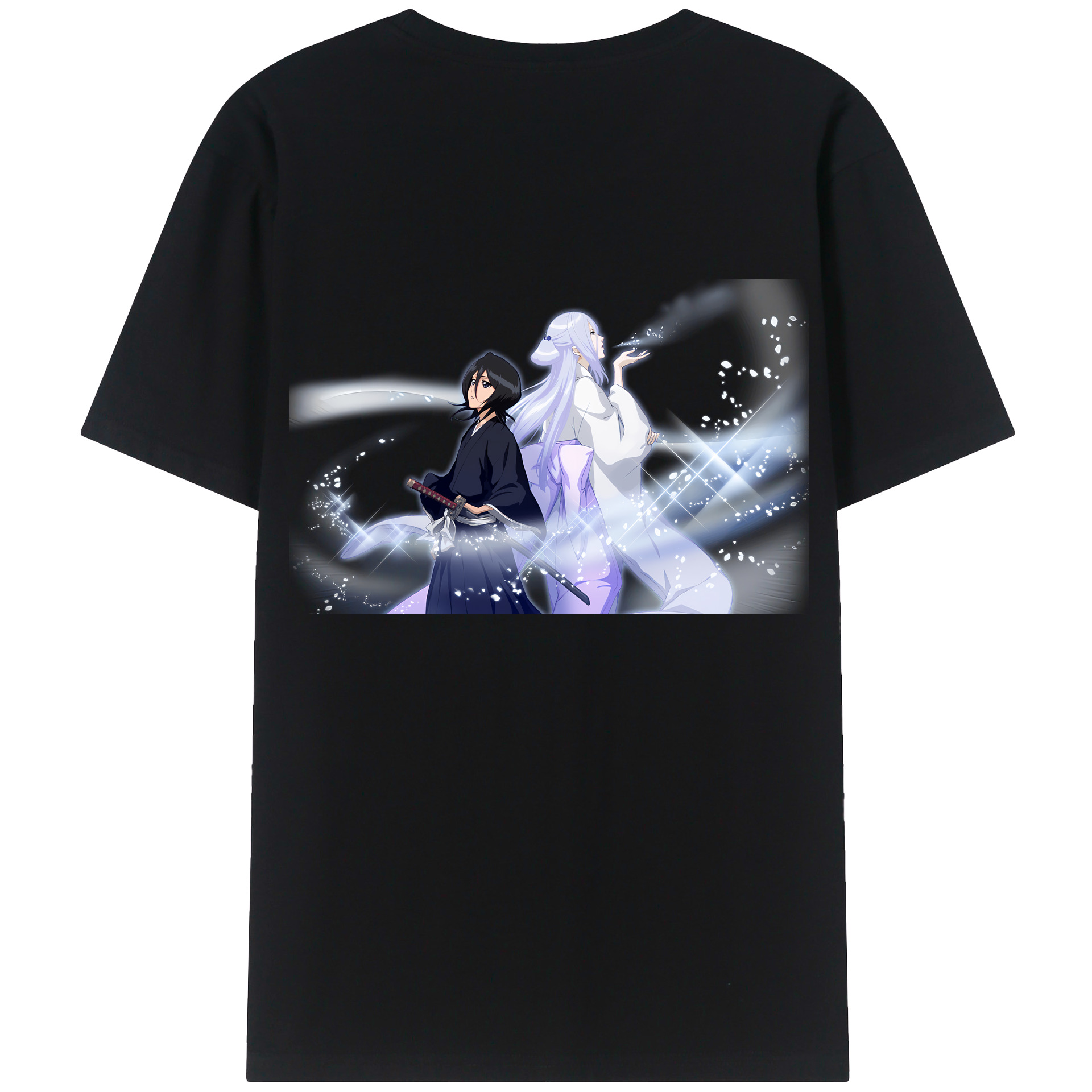 （画像用） ブリーチ 朽木ルキア BLEACH Kuchiki Rukia レディース半袖Tシャツ(バックプリント)