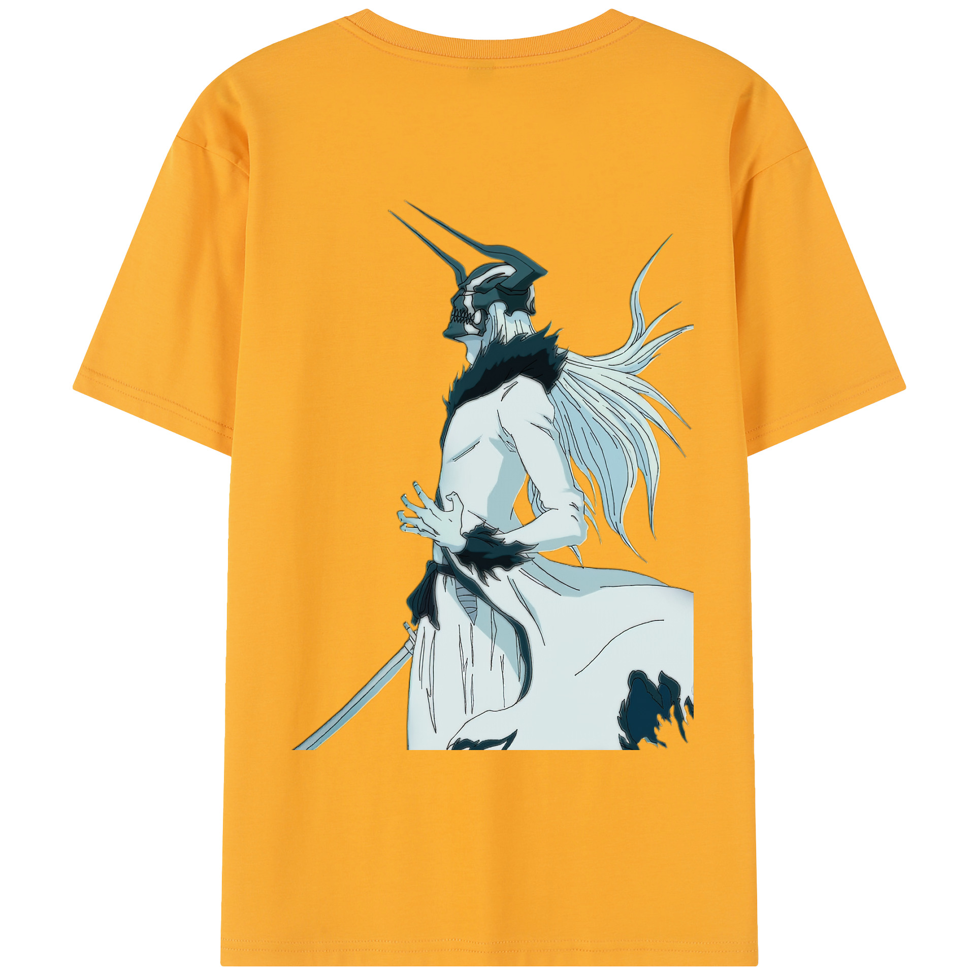（画像用） ブリーチ 黒崎一護（くろさき いちご）BLEACH Kurosaki Ichigo レディース半袖Tシャツ(バックプリント)