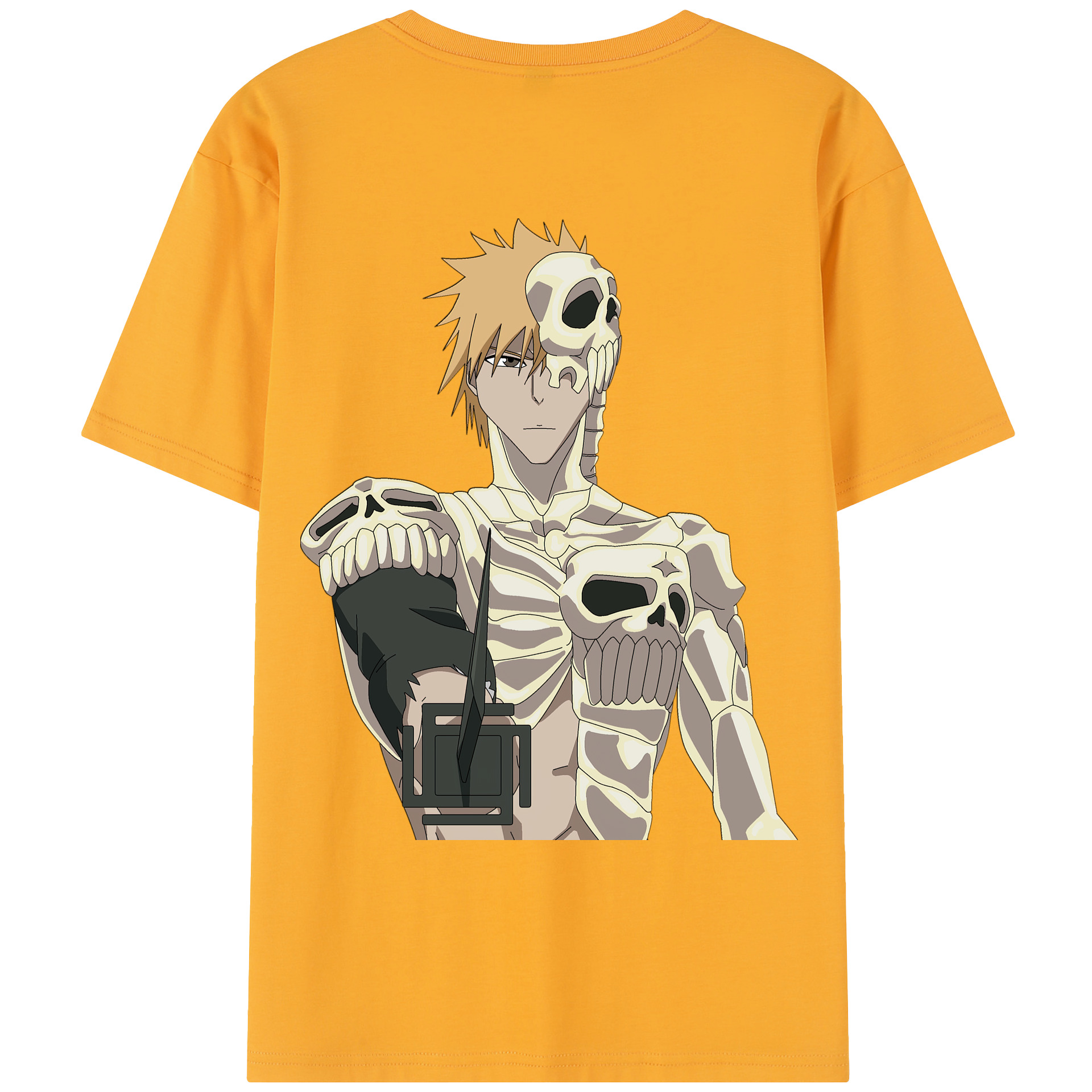 （画像用） ブリーチ 黒崎一護（くろさき いちご）BLEACH Kurosaki Ichigo レディース半袖Tシャツ(バックプリント)