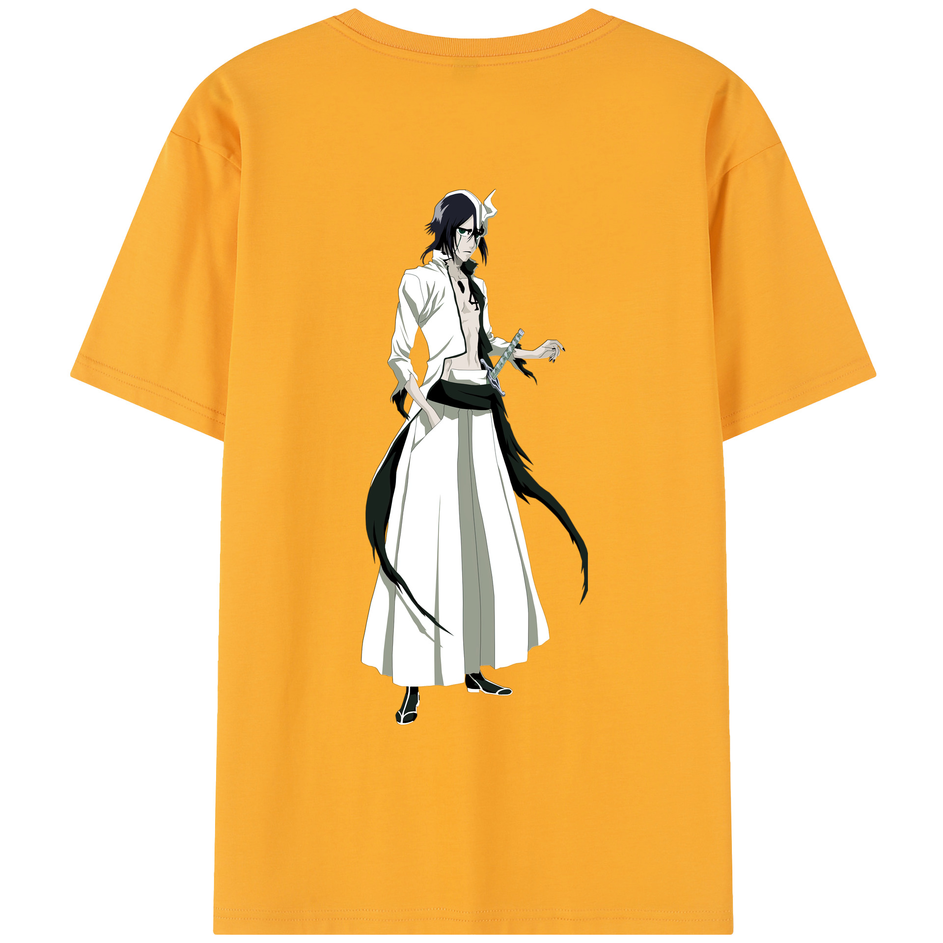 （画像用） ブリーチ ウルキオラ·シファー BLEACH Ulquiorra cifer レディース半袖Tシャツ(バックプリント)