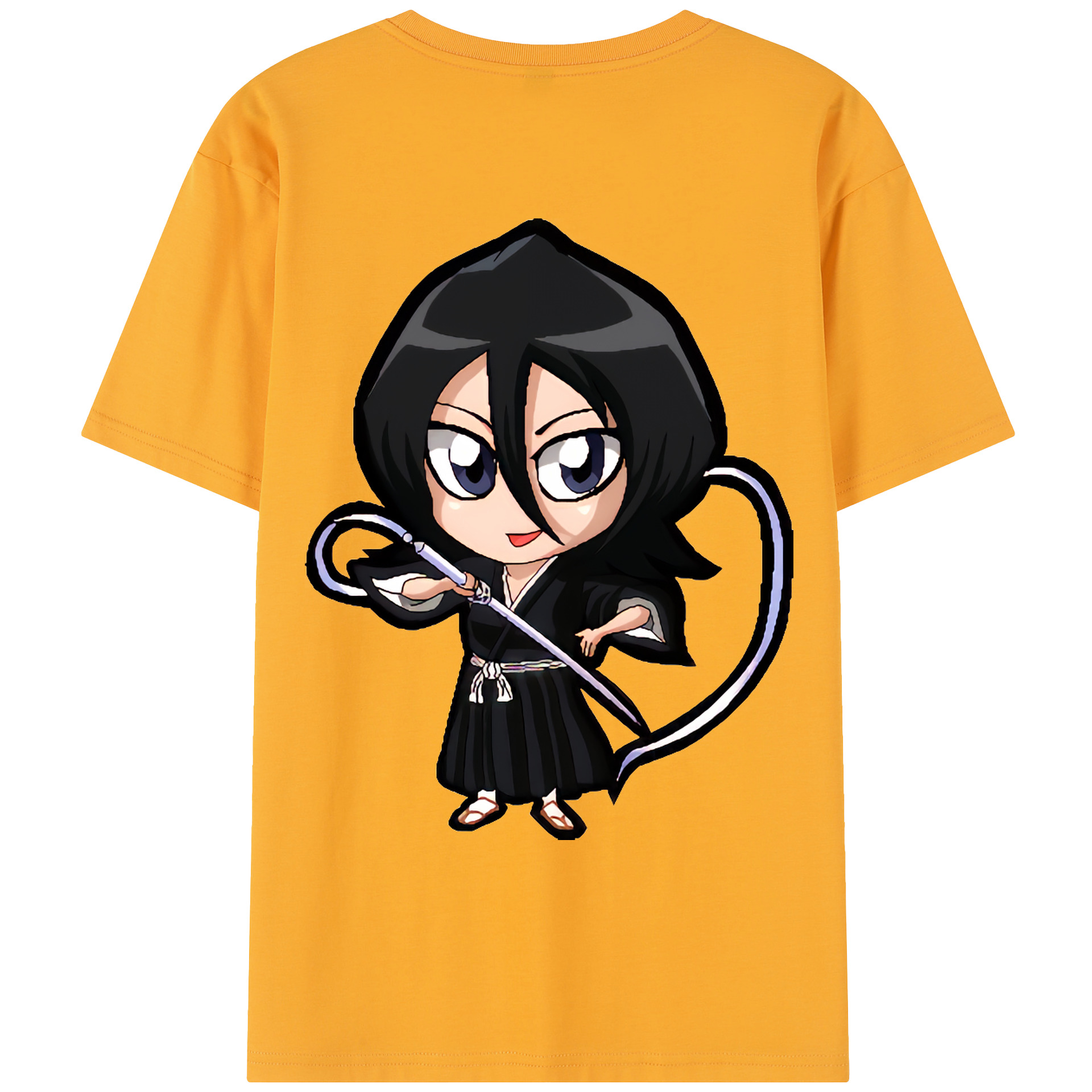 （画像用） ブリーチ 朽木ルキア BLEACH Kuchiki Rukia レディース半袖Tシャツ(バックプリント)