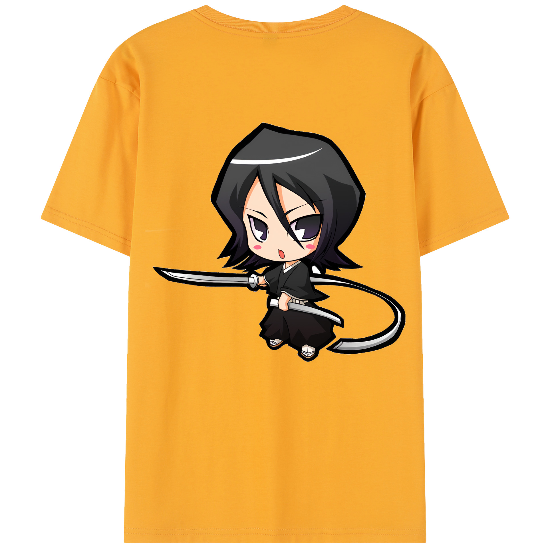 （画像用） ブリーチ 朽木ルキア BLEACH Kuchiki Rukia レディース半袖Tシャツ(バックプリント)