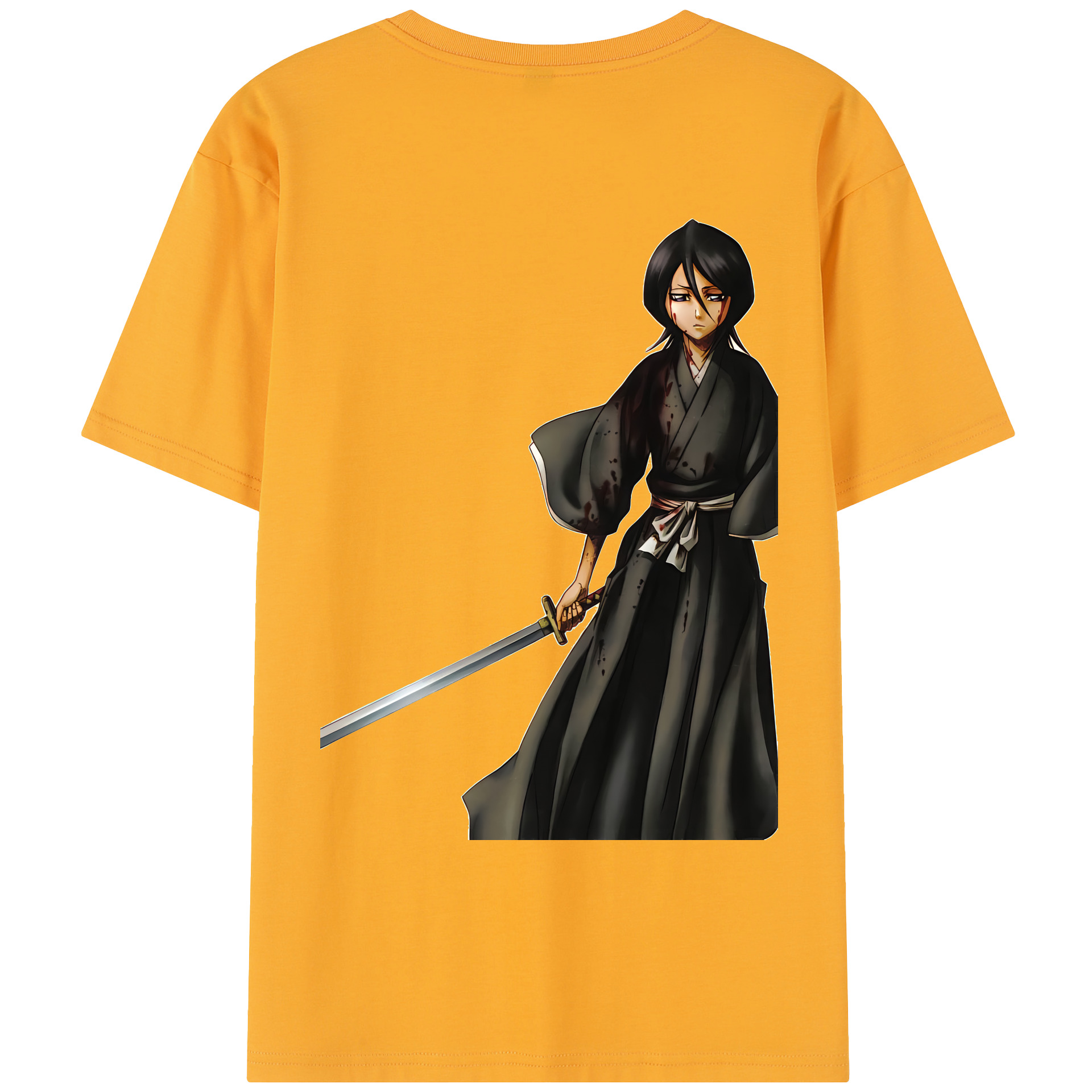 （画像用） ブリーチ 朽木ルキア BLEACH Kuchiki Rukia レディース半袖Tシャツ(バックプリント)