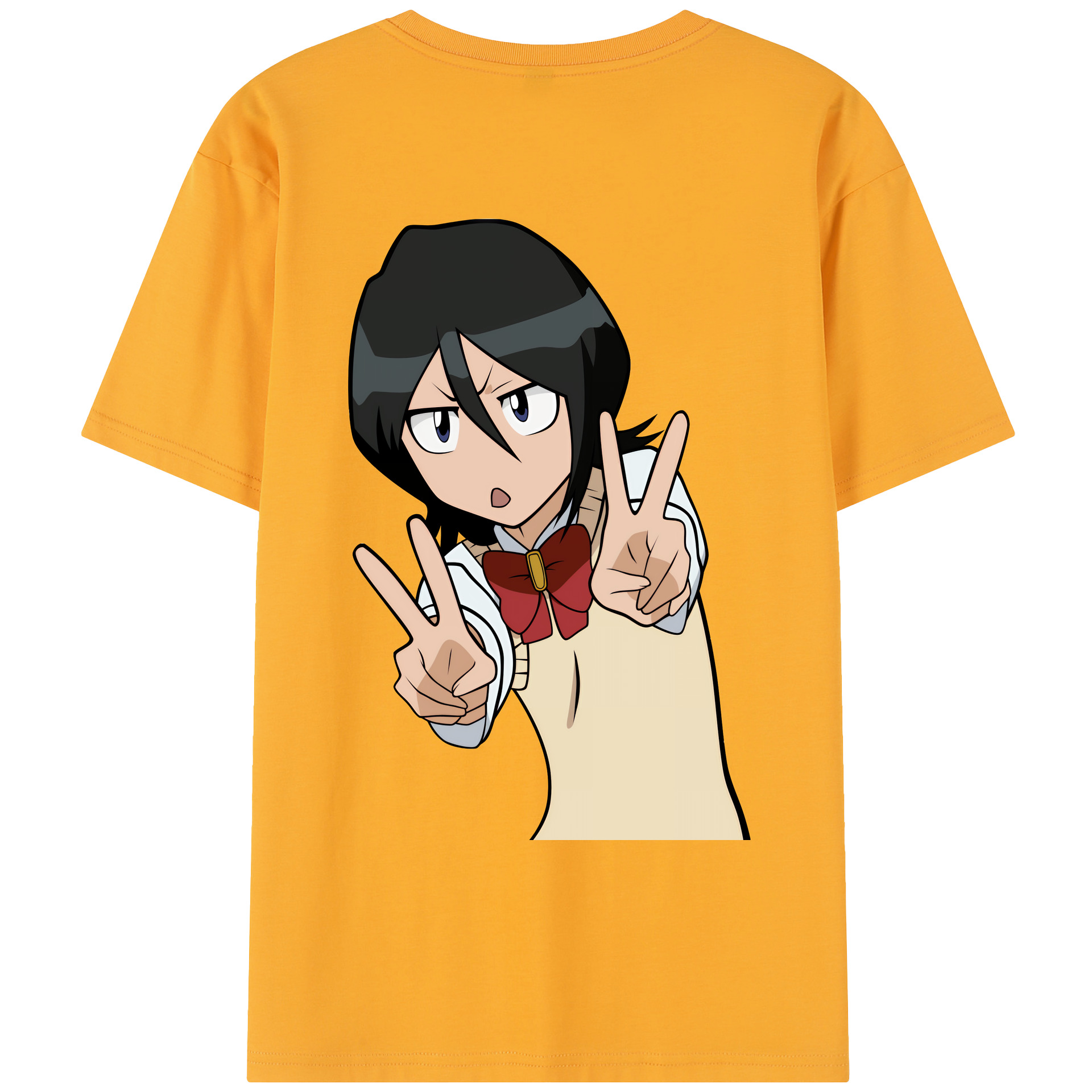 （画像用） ブリーチ 朽木ルキア BLEACH Kuchiki Rukia レディース半袖Tシャツ(バックプリント)