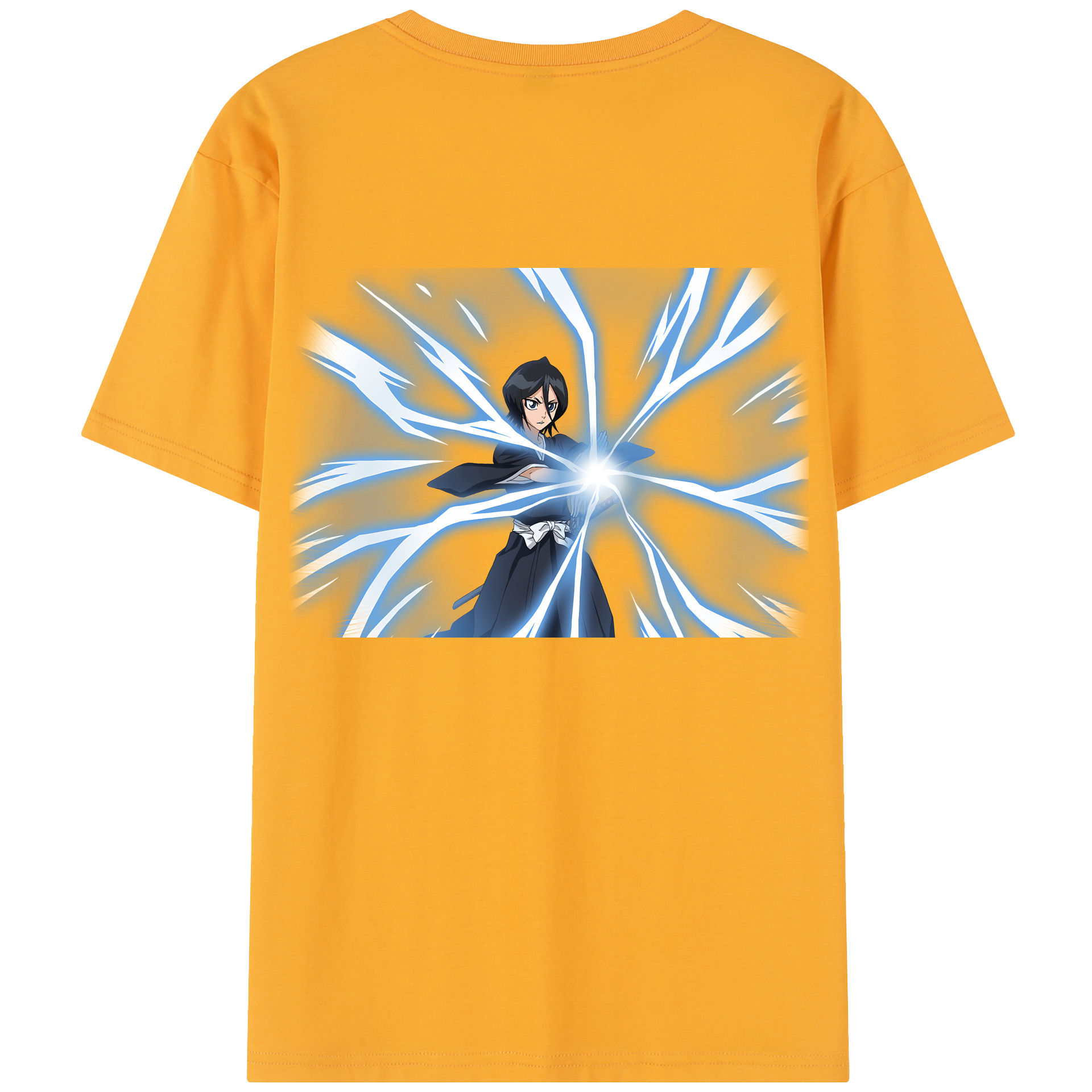 （画像用） ブリーチ 朽木ルキア BLEACH Kuchiki Rukia レディース半袖Tシャツ(バックプリント)
