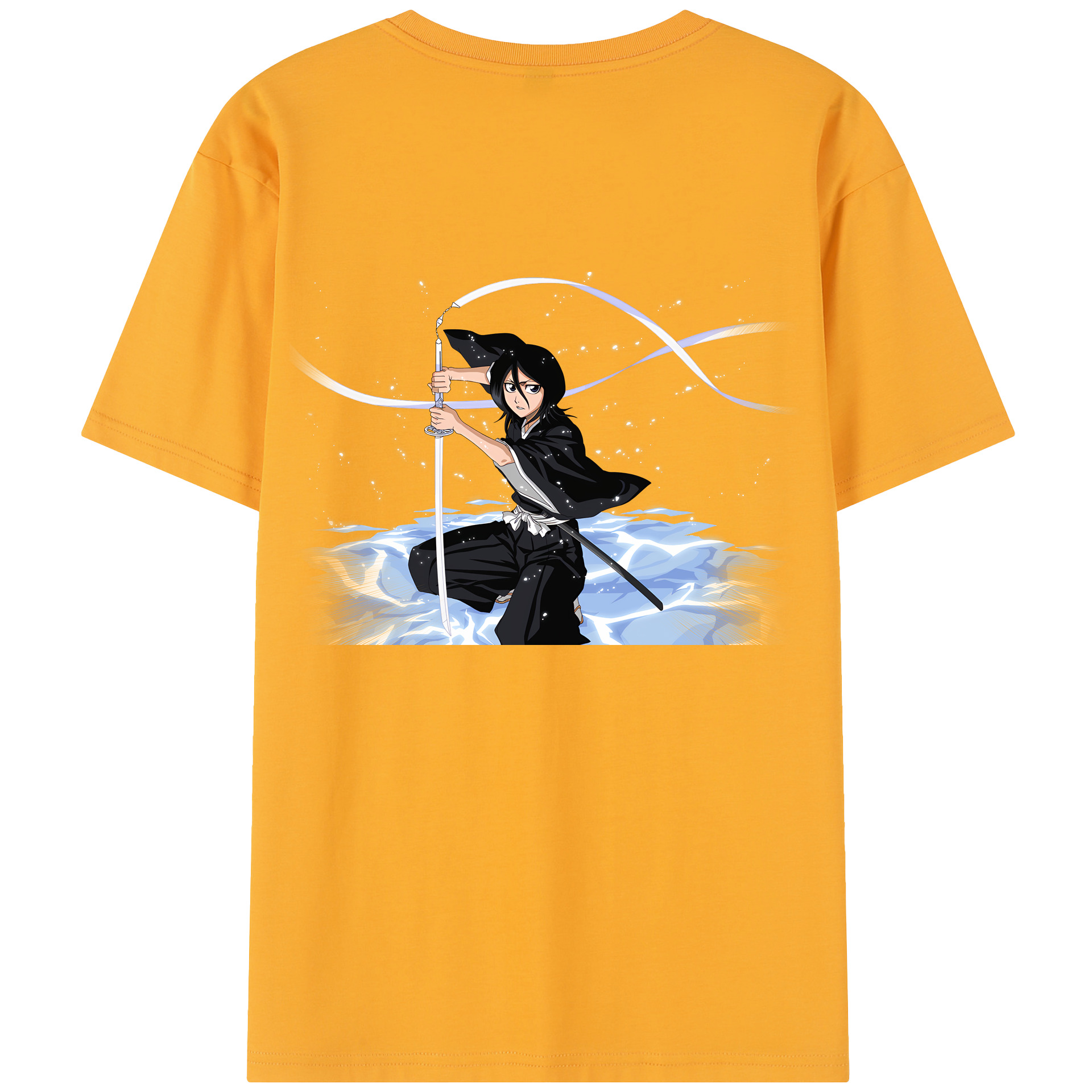 （画像用） ブリーチ 朽木ルキア BLEACH Kuchiki Rukia レディース半袖Tシャツ(バックプリント)