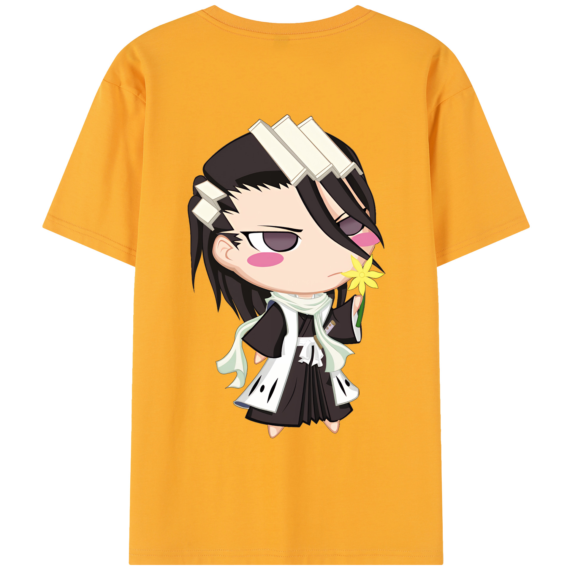 （画像用） ブリーチ くちき びゃくや BLEACH Kuchiki Byakuya レディース半袖Tシャツ(バックプリント)
