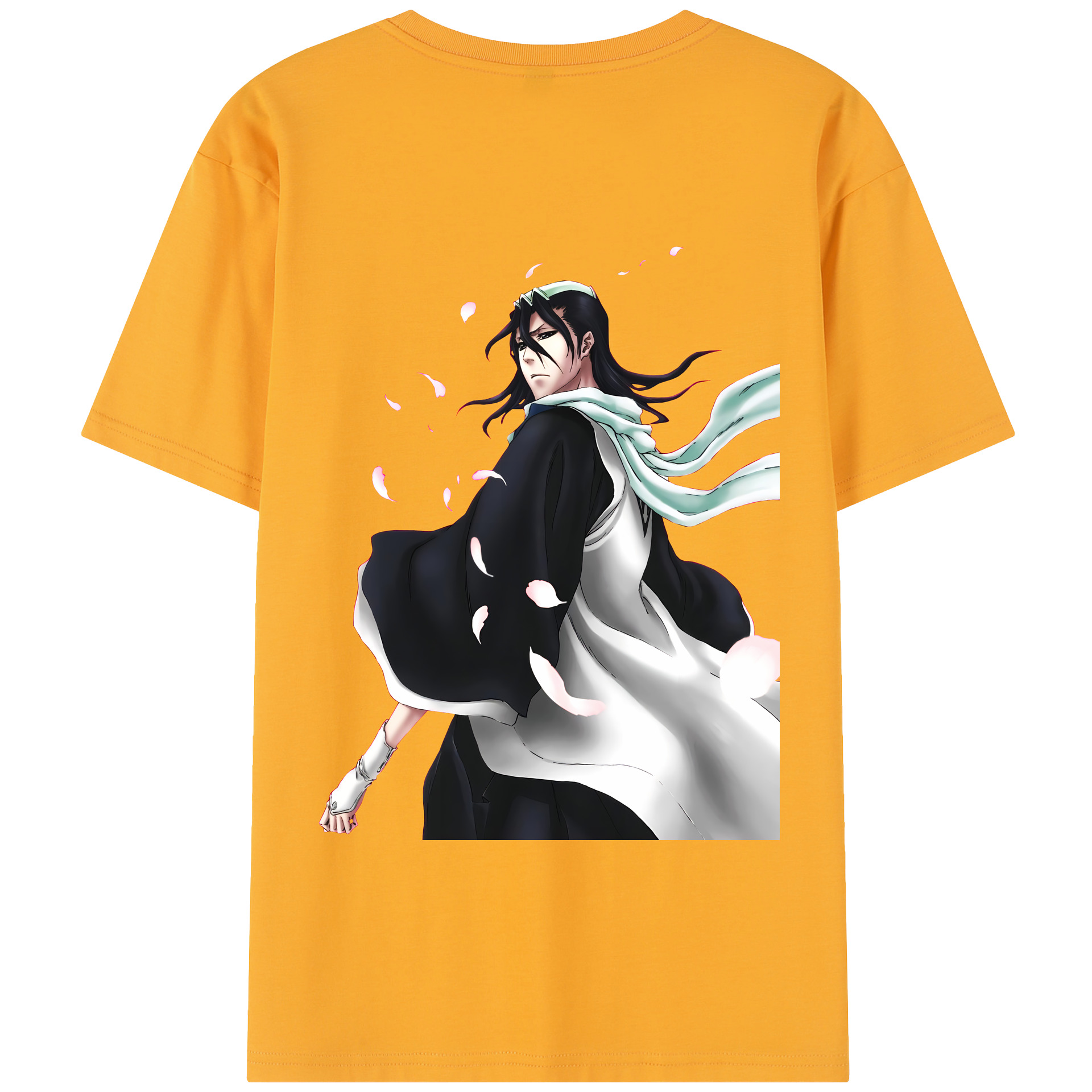（画像用） ブリーチ くちき びゃくや BLEACH Kuchiki Byakuya レディース半袖Tシャツ(バックプリント)