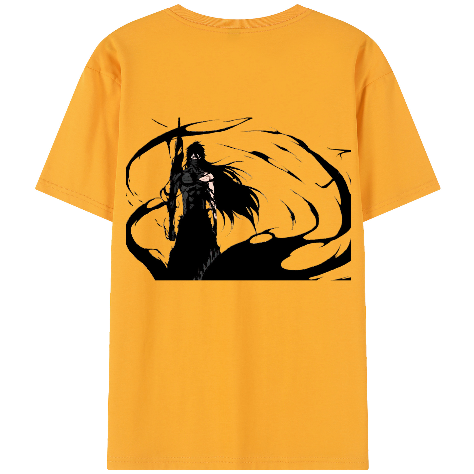 （画像用） ブリーチ 黒崎一護（くろさき いちご）BLEACH Kurosaki Ichigo レディース半袖Tシャツ(バックプリント)