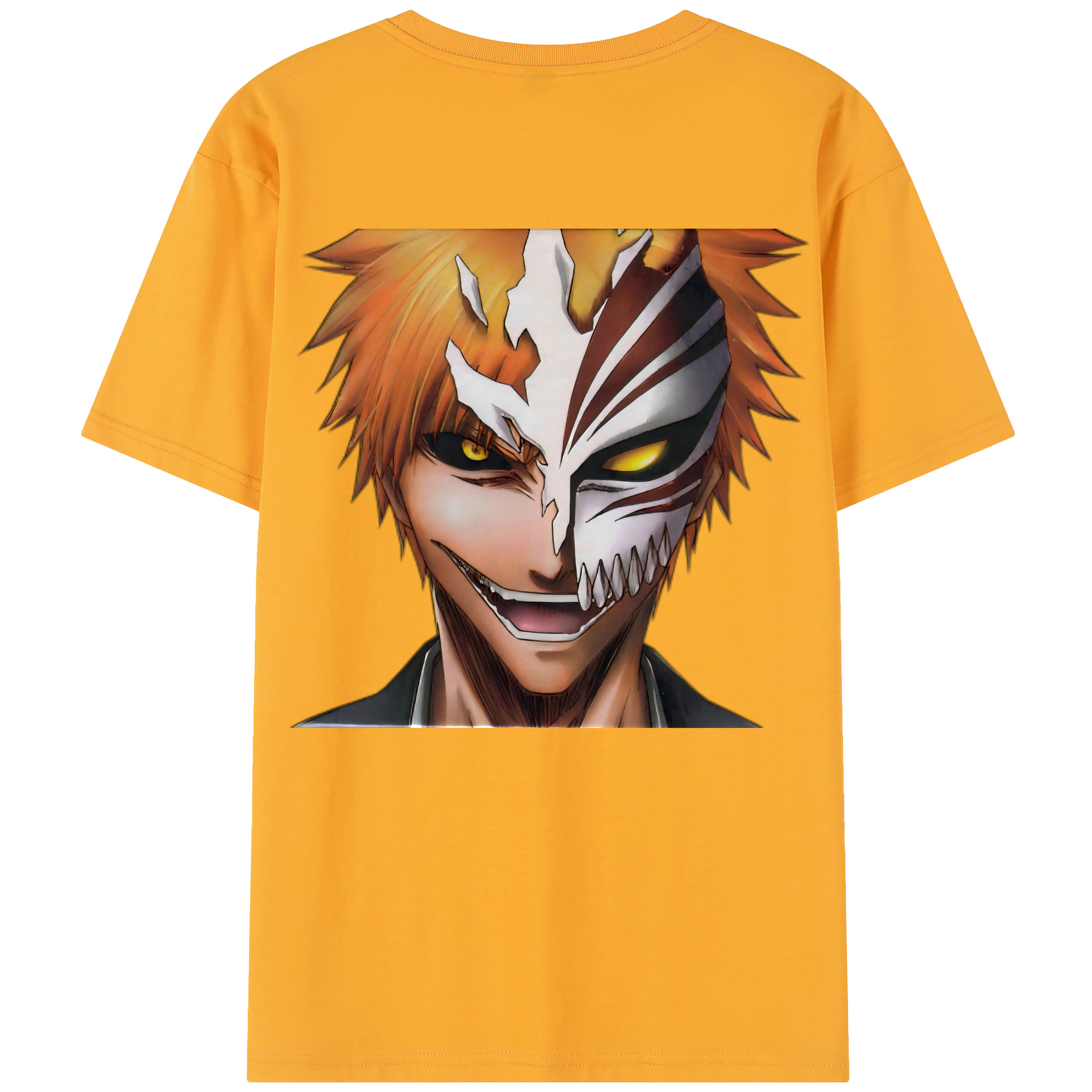 （画像用） ブリーチ 黒崎一護（くろさき いちご）BLEACH Kurosaki Ichigo レディース半袖Tシャツ(バックプリント)