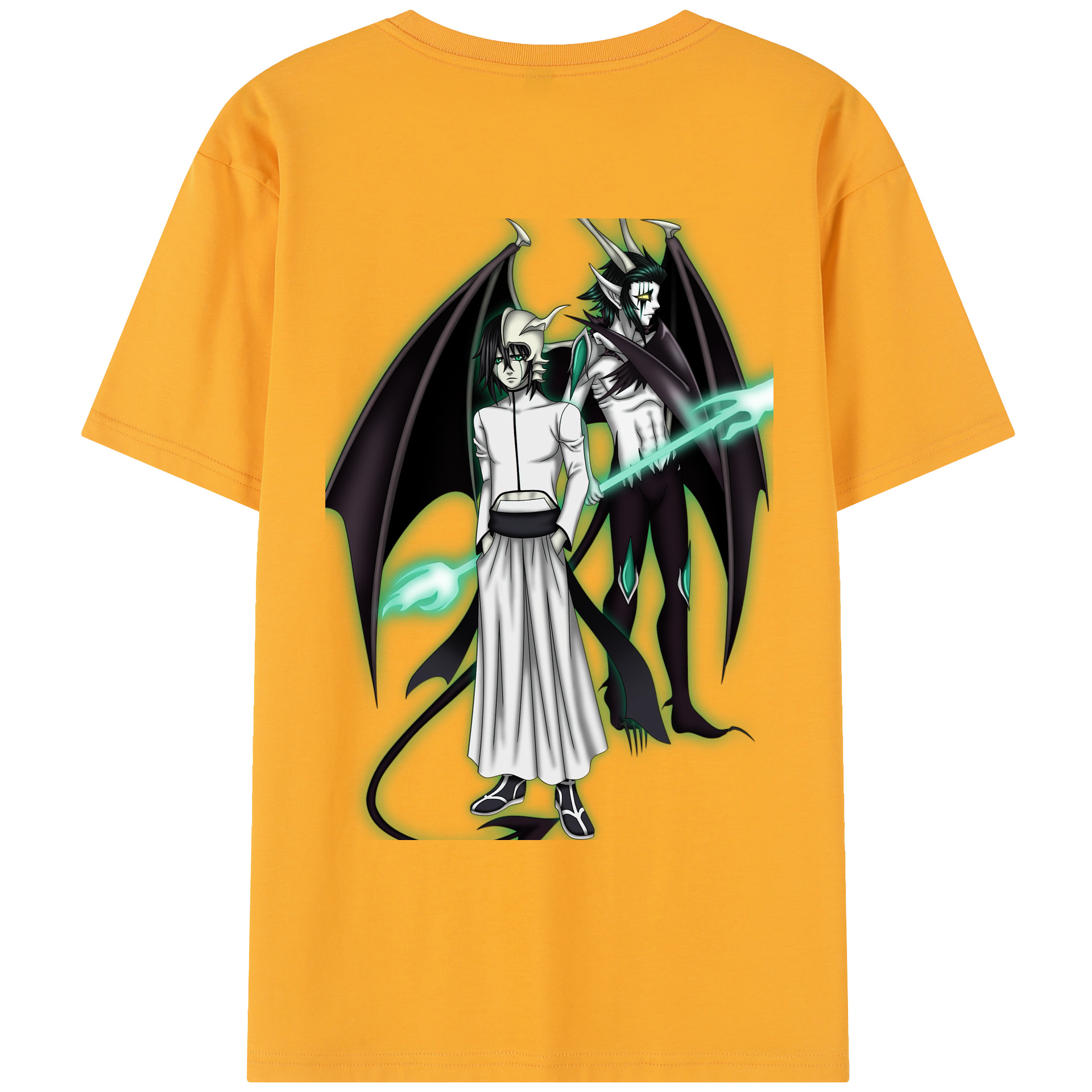 （画像用） ブリーチ ウルキオラ·シファー BLEACH Ulquiorra cifer レディース半袖Tシャツ(バックプリント)