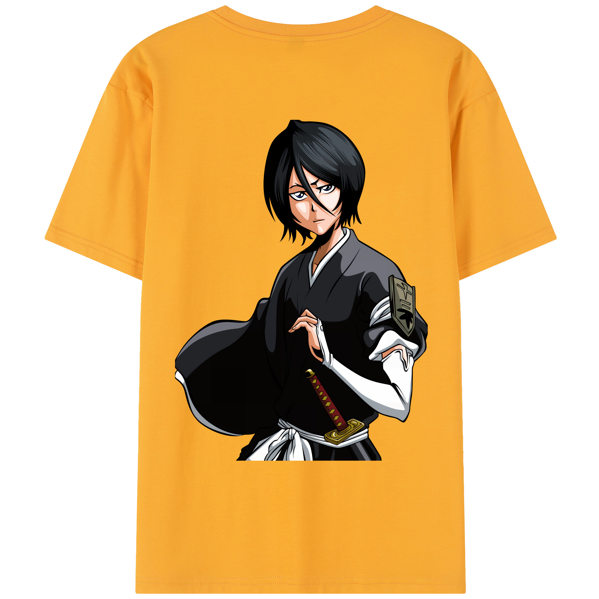（画像用） ブリーチ 朽木ルキア BLEACH Kuchiki Rukia レディース半袖Tシャツ(バックプリント)