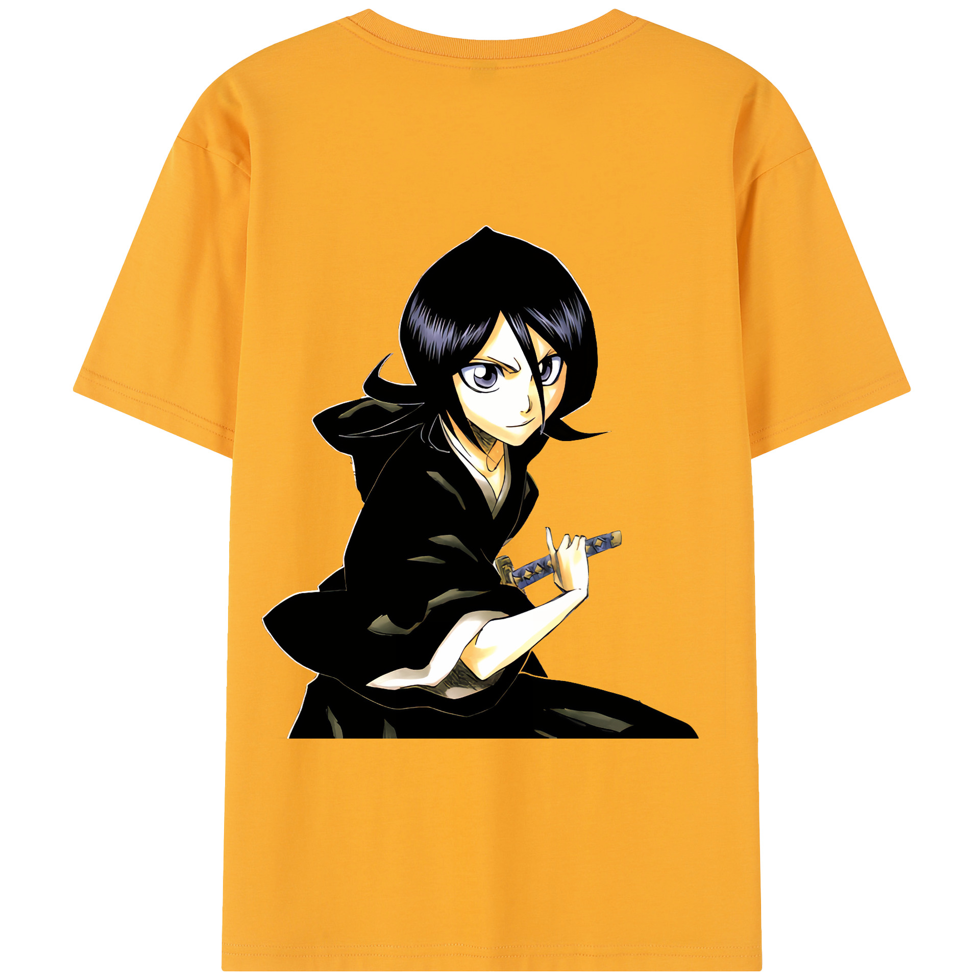 （画像用） ブリーチ 朽木ルキア BLEACH Kuchiki Rukia レディース半袖Tシャツ(バックプリント)