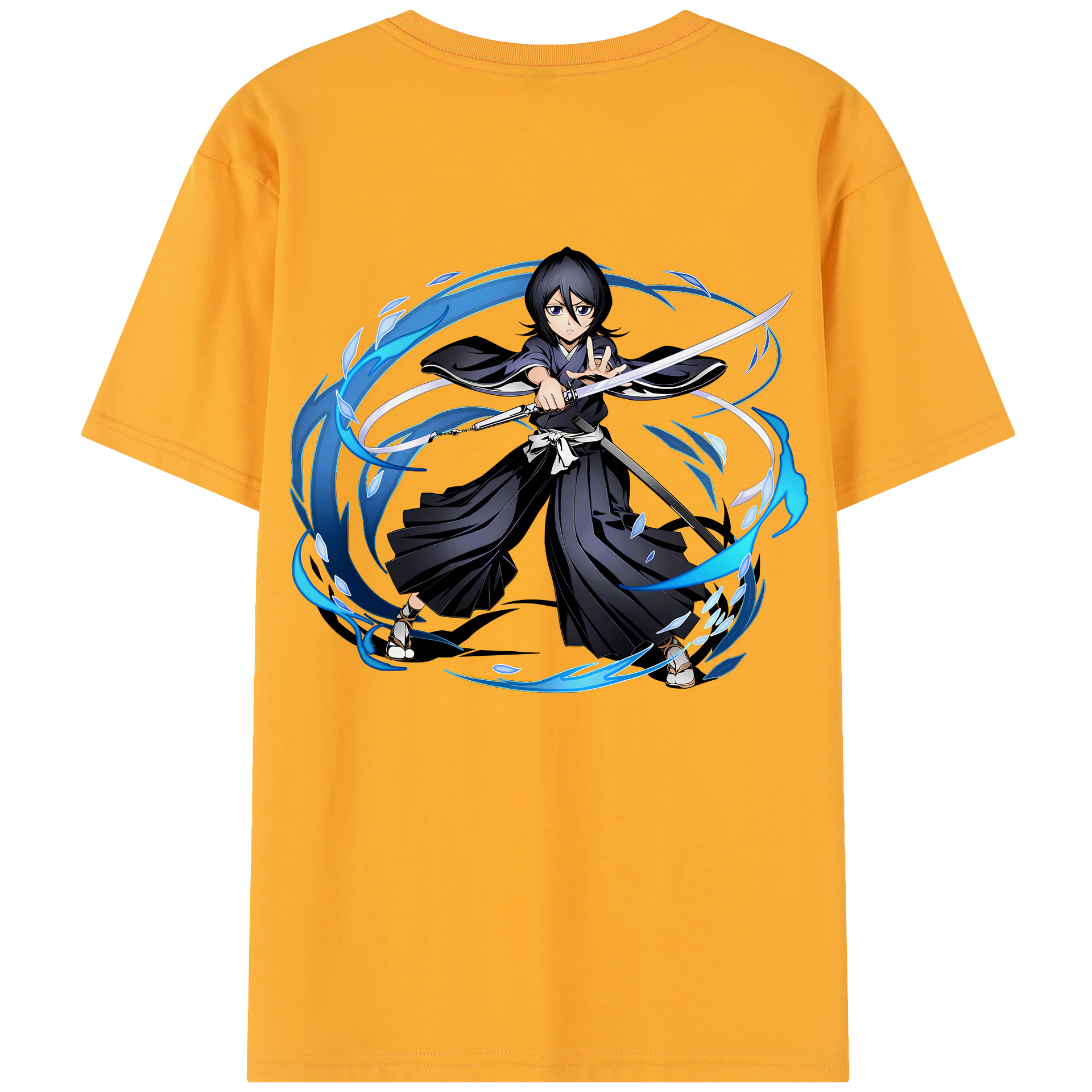 （画像用） ブリーチ 朽木ルキア BLEACH Kuchiki Rukia レディース半袖Tシャツ(バックプリント)