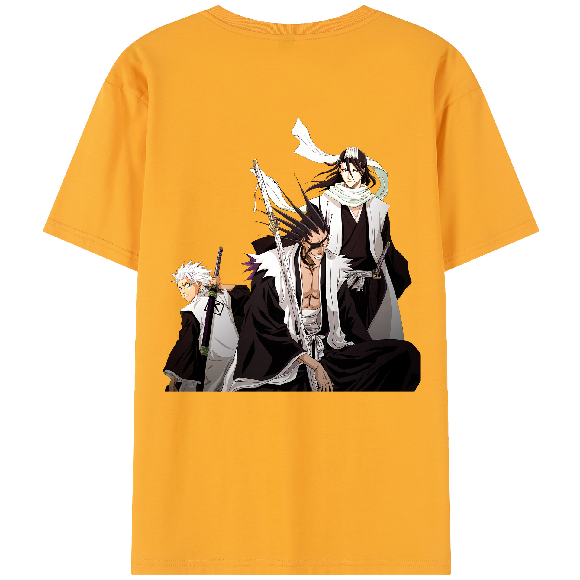 （画像用） ブリーチ ざらき けんぱち BLEACH Zaraki Kenpachi レディース半袖Tシャツ(バックプリント)