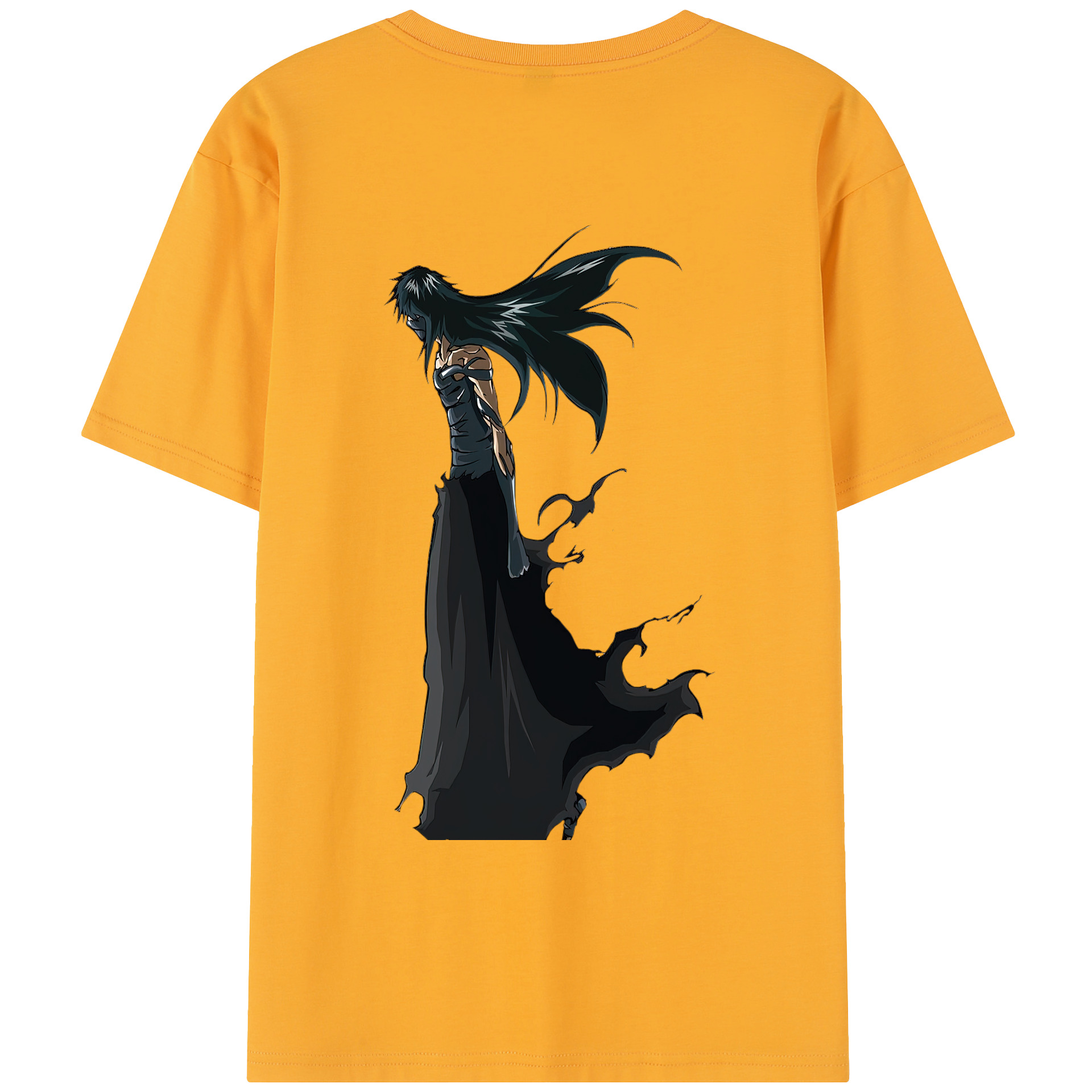 （画像用） ブリーチ 黒崎一護（くろさき いちご）BLEACH Kurosaki Ichigo レディース半袖Tシャツ(バックプリント)