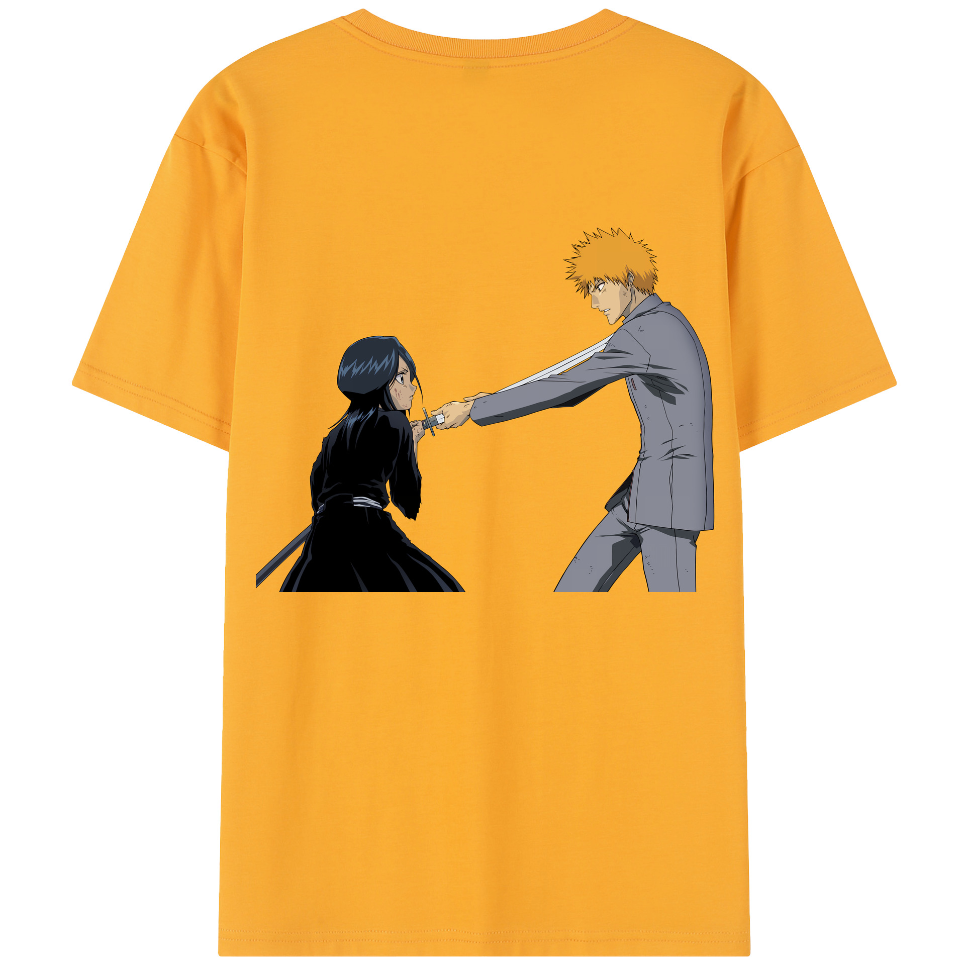 （画像用） ブリーチ 朽木ルキア BLEACH Kuchiki Rukia レディース半袖Tシャツ(バックプリント)