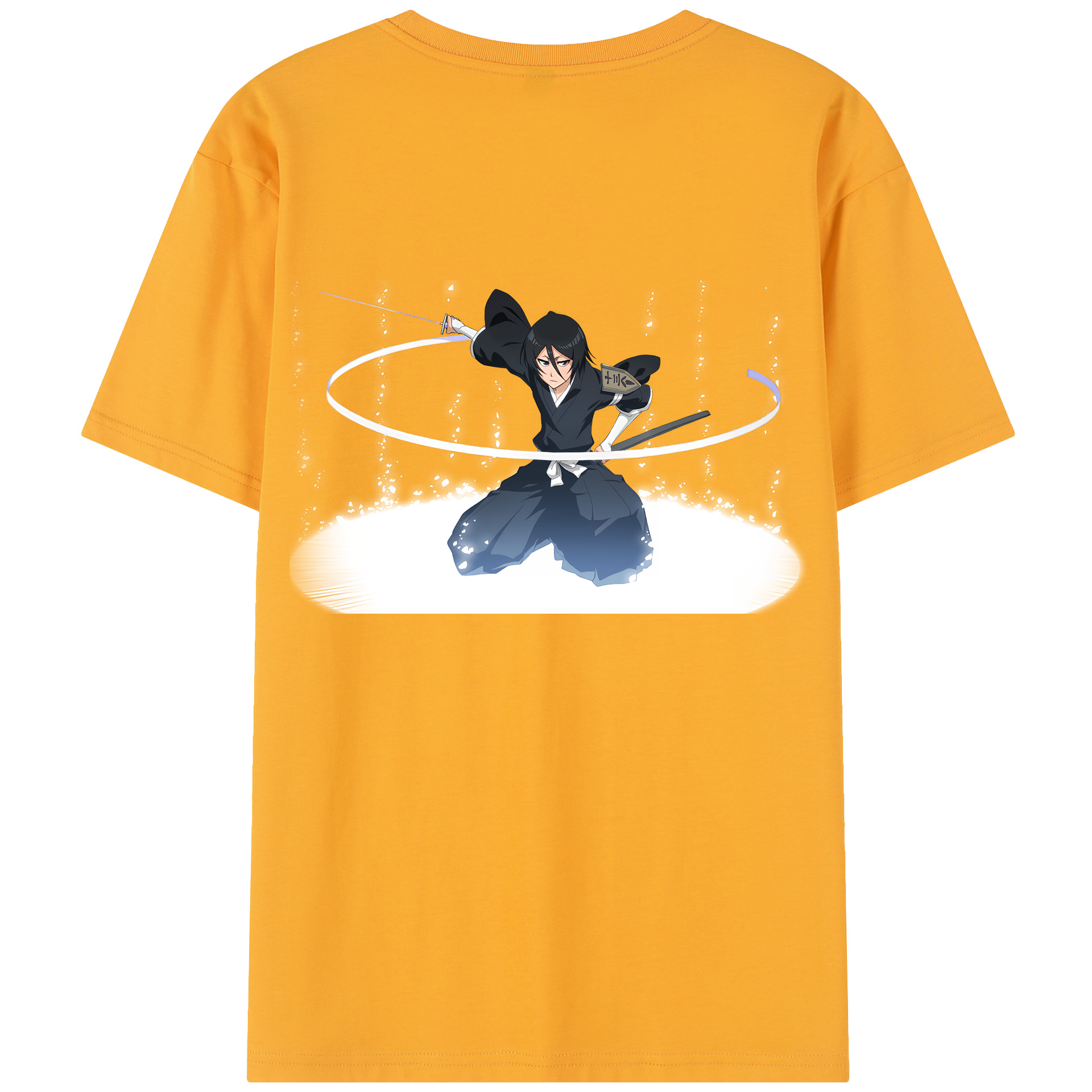（画像用） ブリーチ 朽木ルキア BLEACH Kuchiki Rukia レディース半袖Tシャツ(バックプリント)