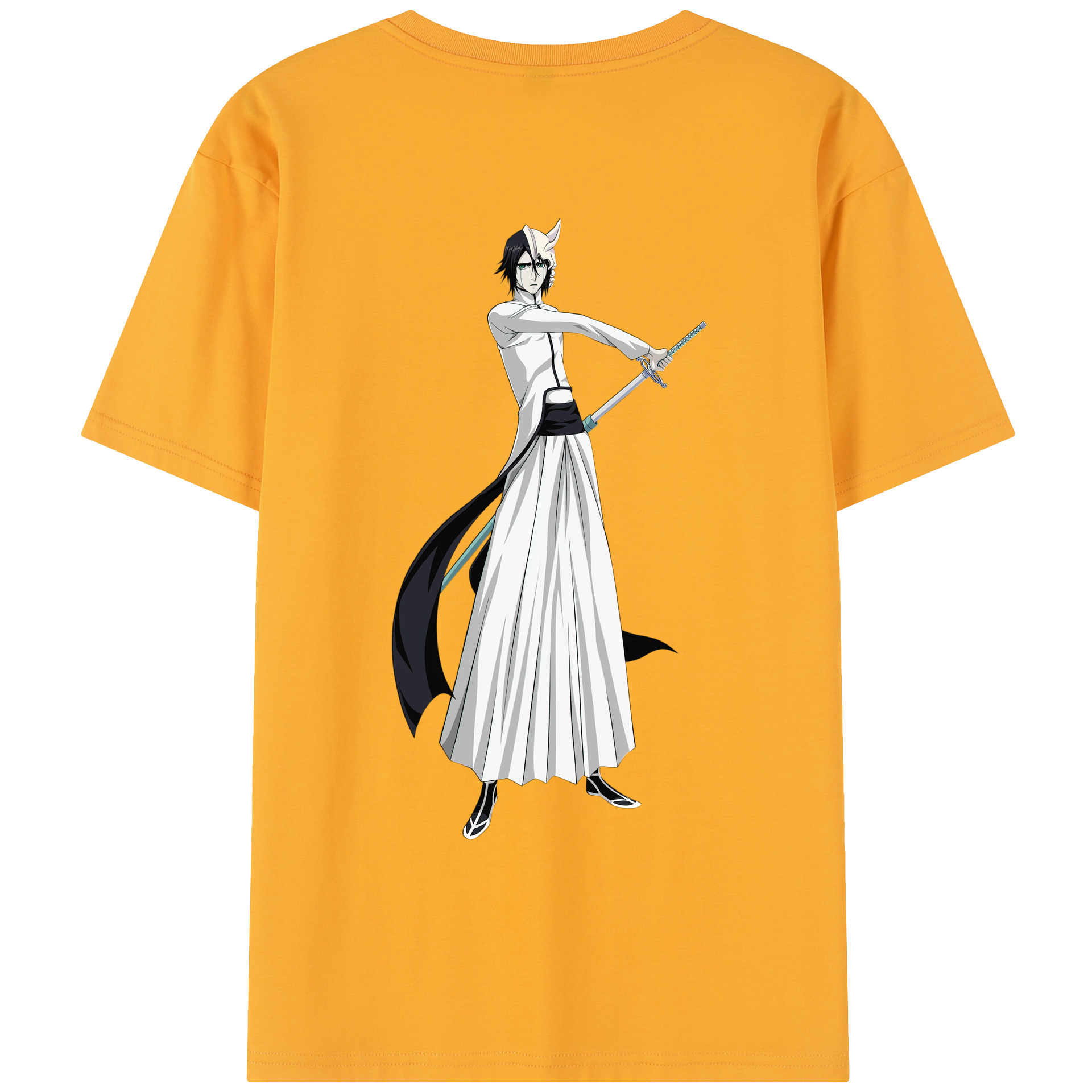 （画像用） ブリーチ ウルキオラ·シファー BLEACH Ulquiorra cifer レディース半袖Tシャツ(バックプリント)