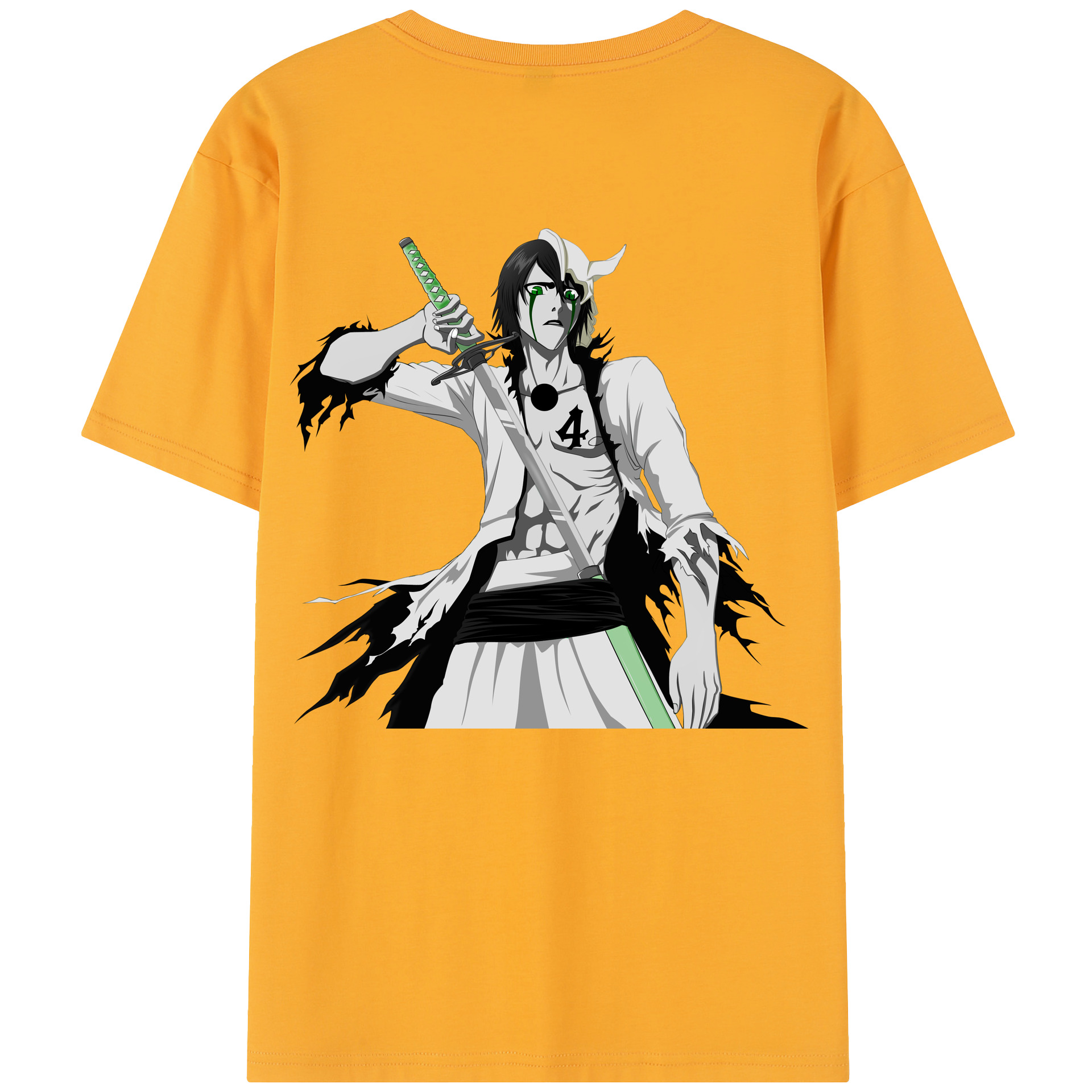 （画像用） ブリーチ ウルキオラ·シファー BLEACH Ulquiorra cifer レディース半袖Tシャツ(バックプリント)