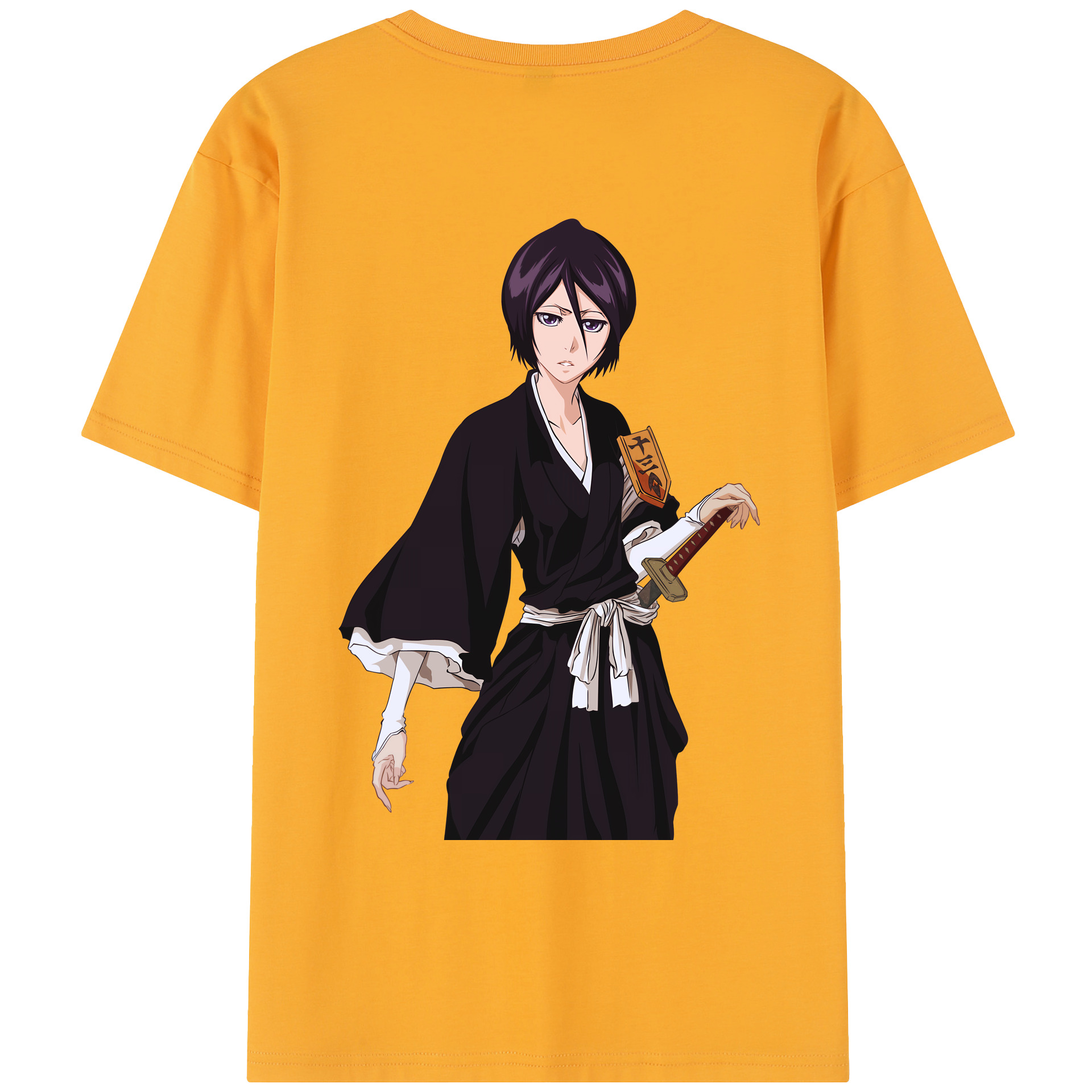 （画像用） ブリーチ 朽木ルキア BLEACH Kuchiki Rukia レディース半袖Tシャツ(バックプリント)
