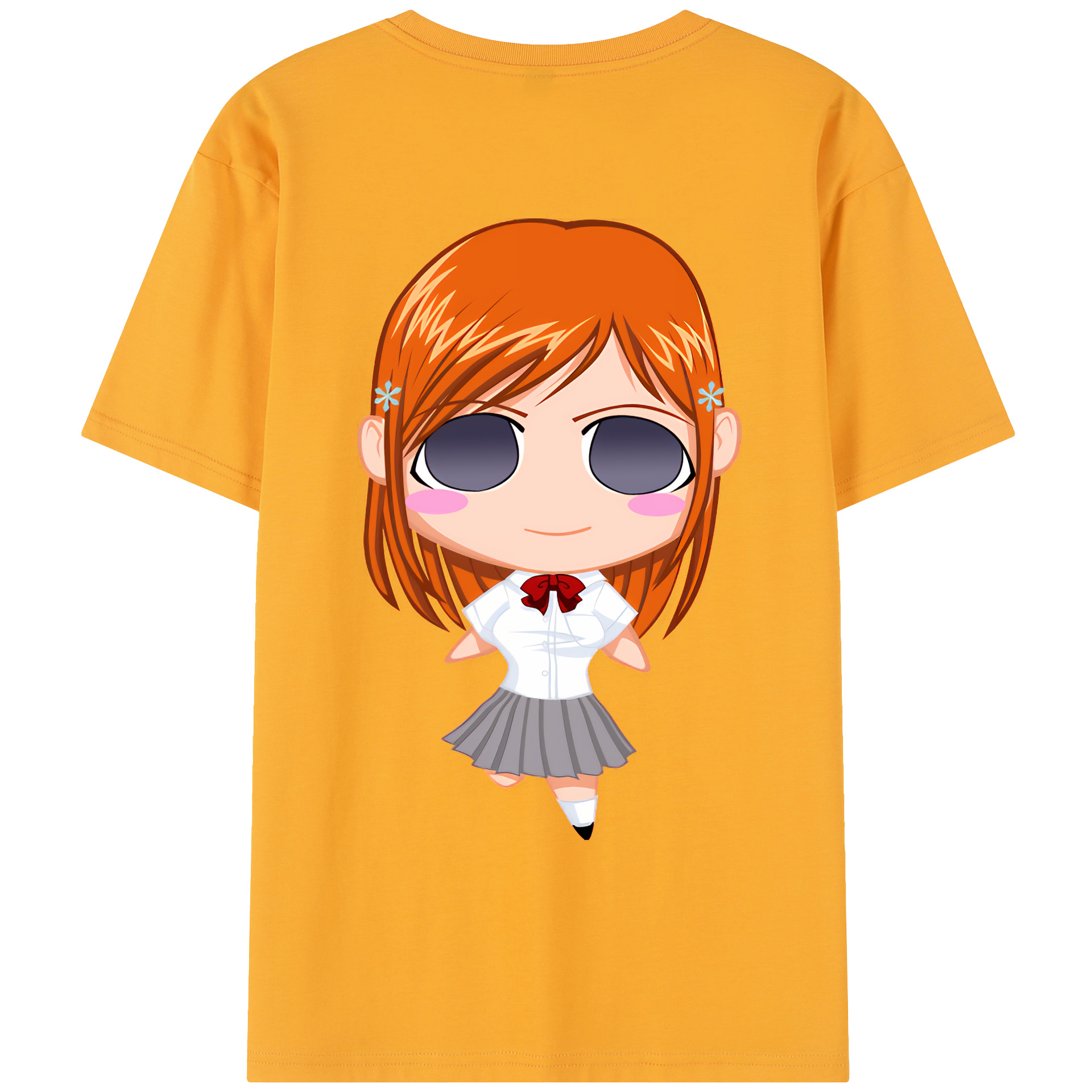 （画像用） ブリーチ 井上織姫（いのうえおりひめ） BLEACH Inoue Orihime レディース半袖Tシャツ(バックプリント)