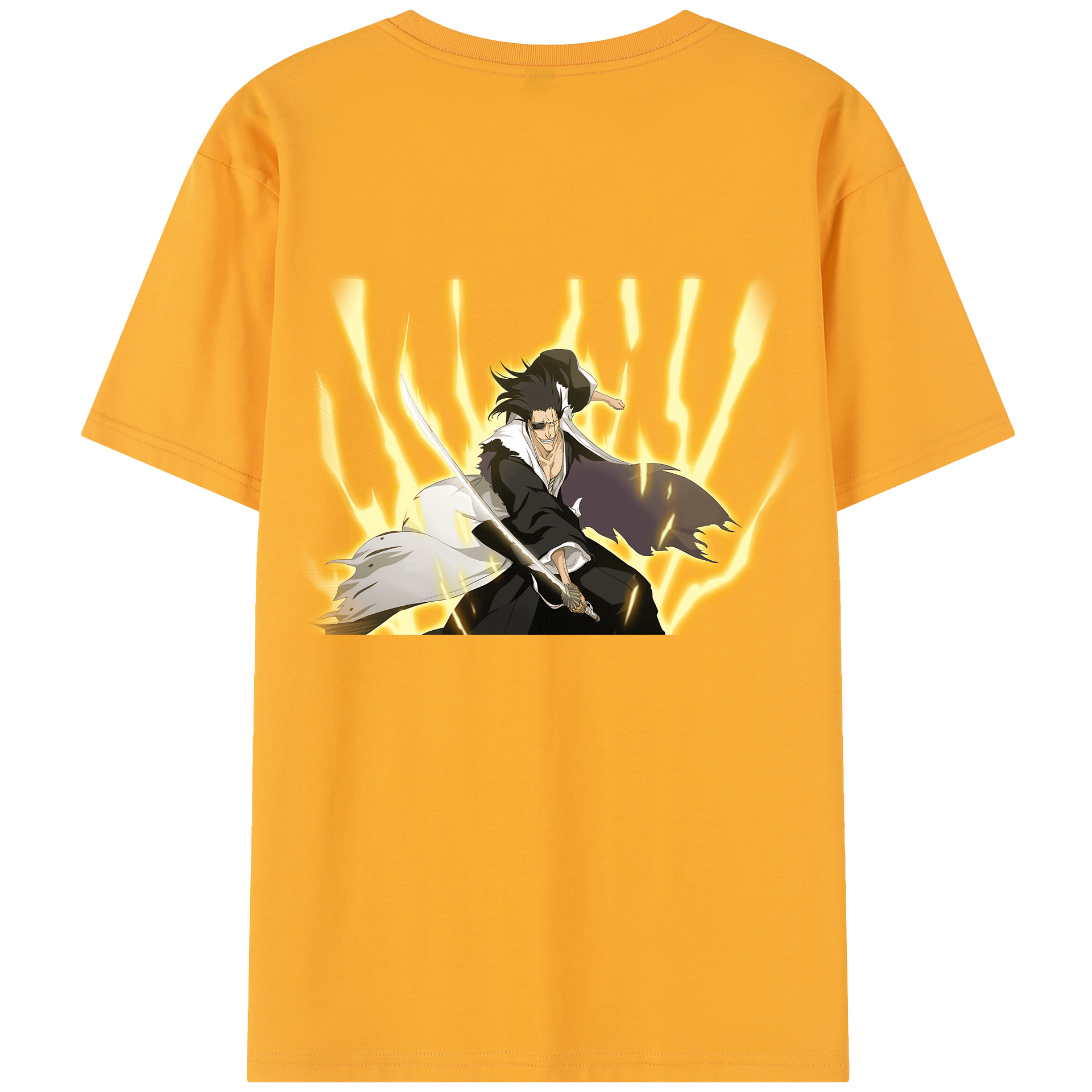 （画像用） ブリーチ ざらき けんぱち BLEACH Zaraki Kenpachi レディース半袖Tシャツ(バックプリント)
