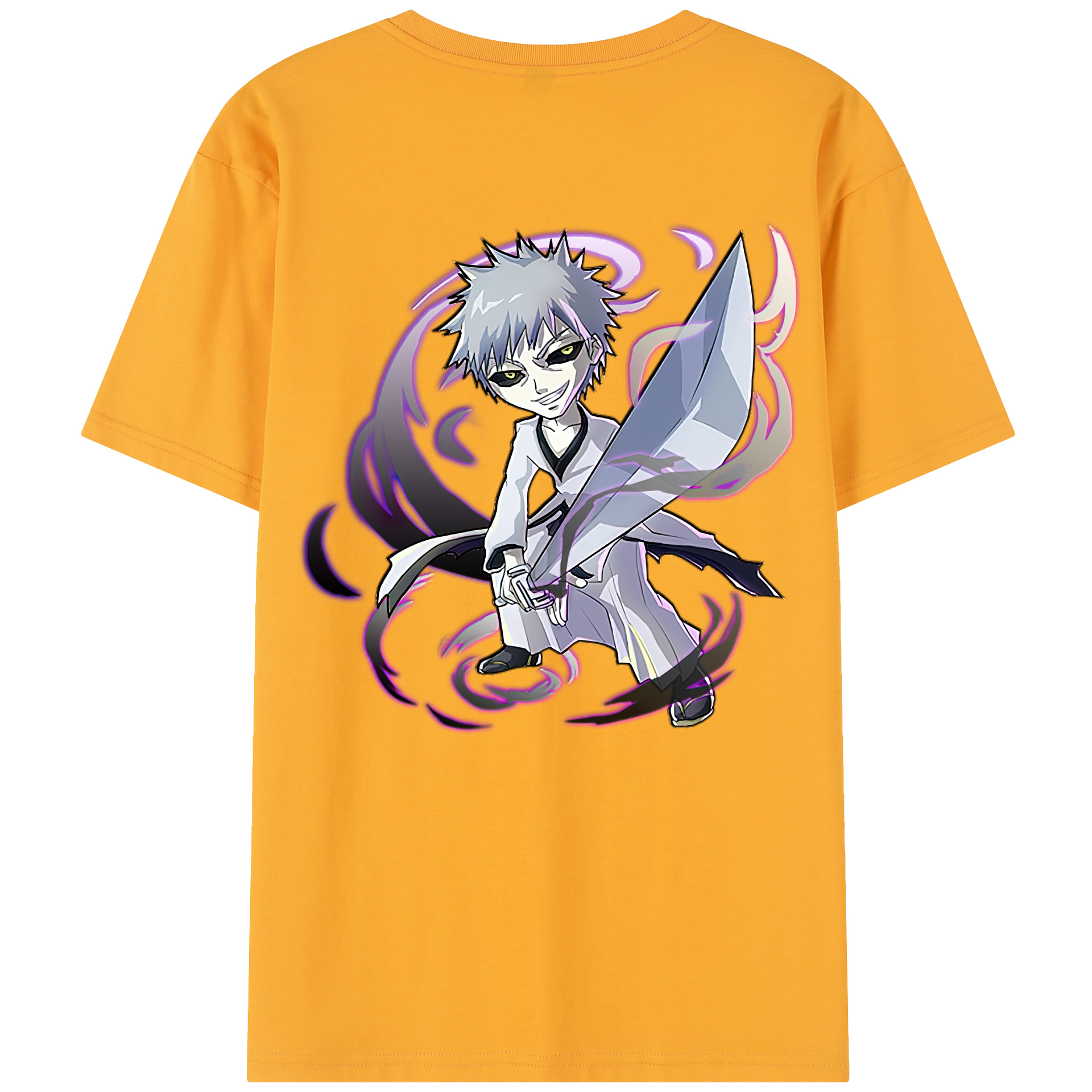 （画像用） ブリーチ 黒崎一護（くろさき いちご）BLEACH Kurosaki Ichigo レディース半袖Tシャツ(バックプリント)