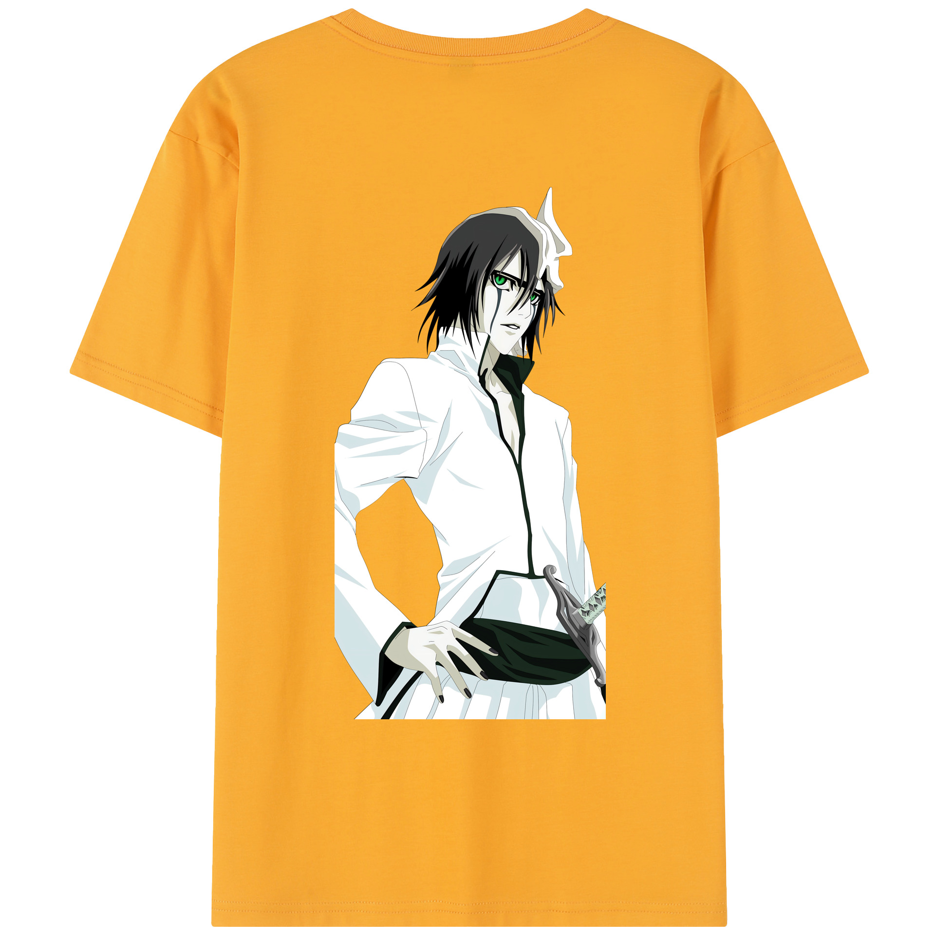 （画像用） ブリーチ ウルキオラ·シファー BLEACH Ulquiorra cifer レディース半袖Tシャツ(バックプリント)