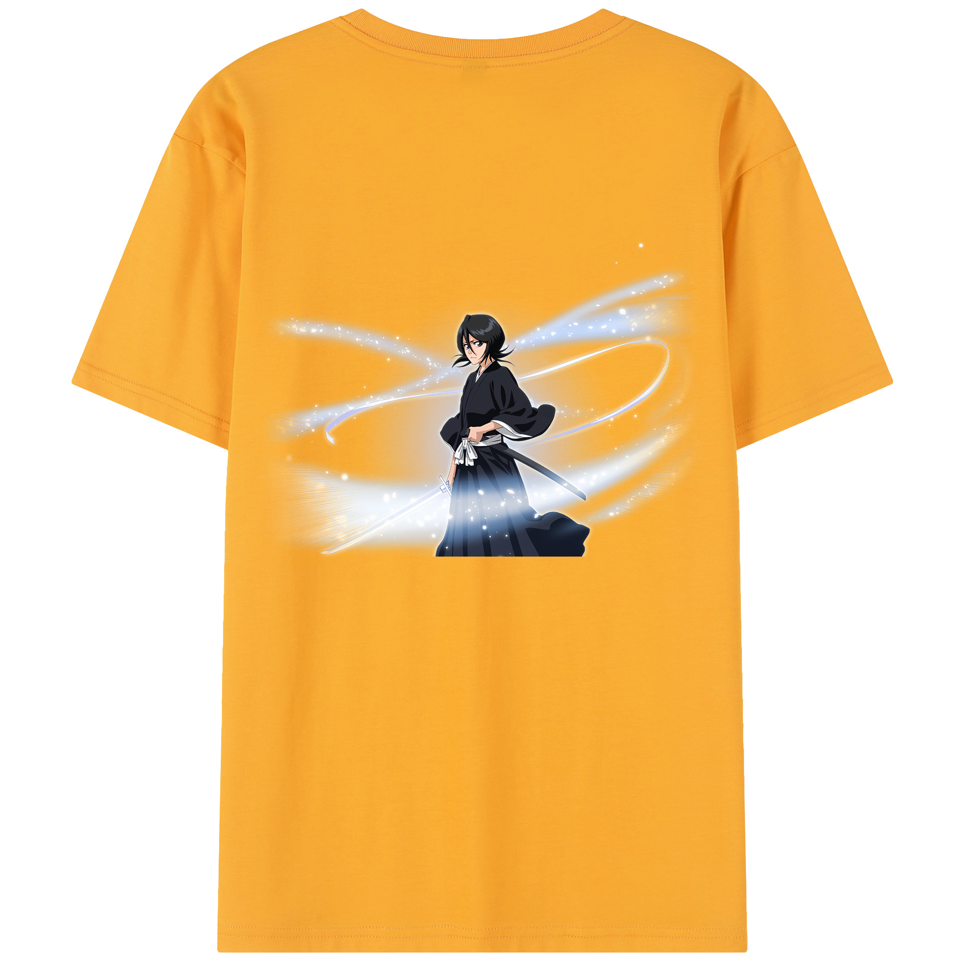 （画像用） ブリーチ 朽木ルキア BLEACH Kuchiki Rukia レディース半袖Tシャツ(バックプリント)