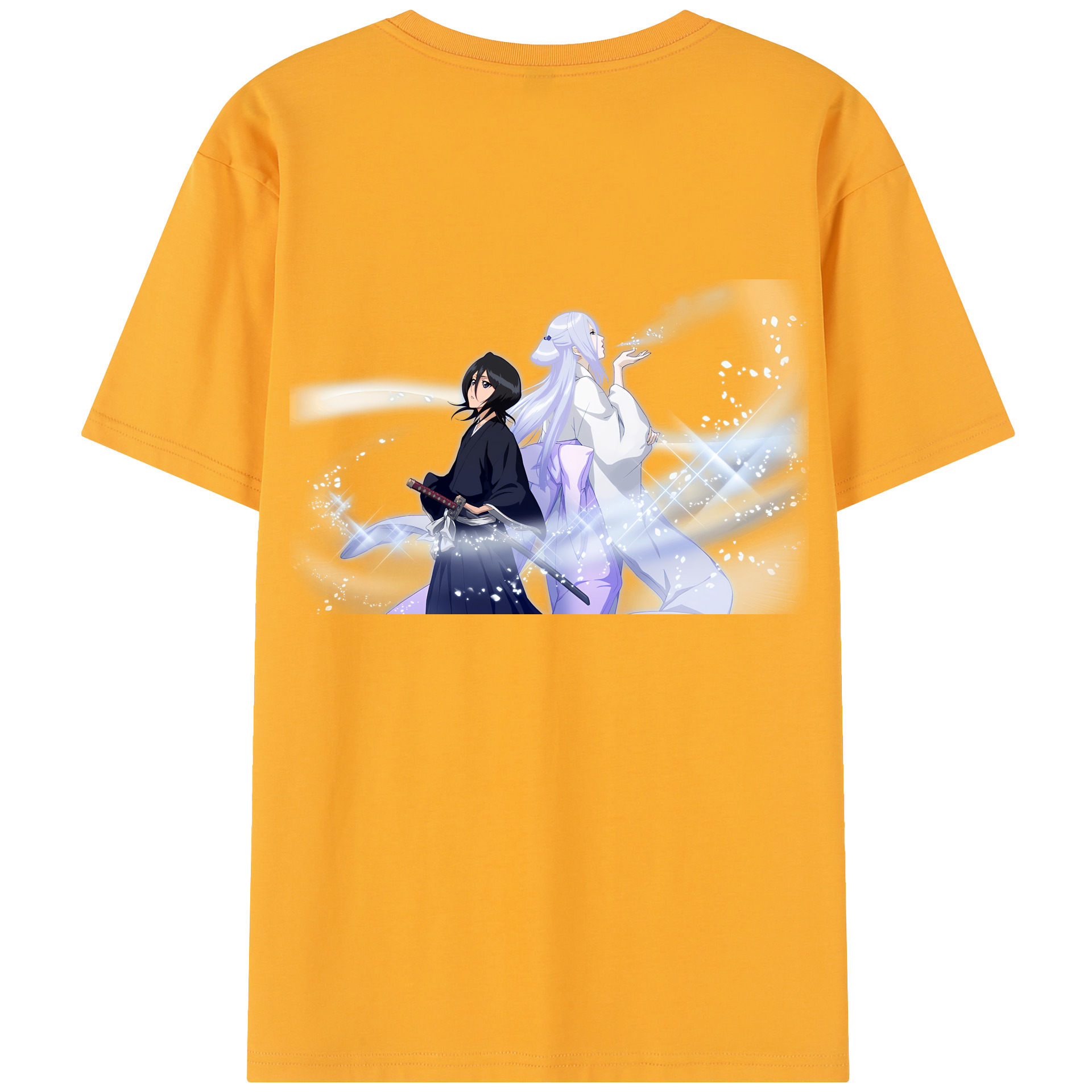 （画像用） ブリーチ 朽木ルキア BLEACH Kuchiki Rukia レディース半袖Tシャツ(バックプリント)