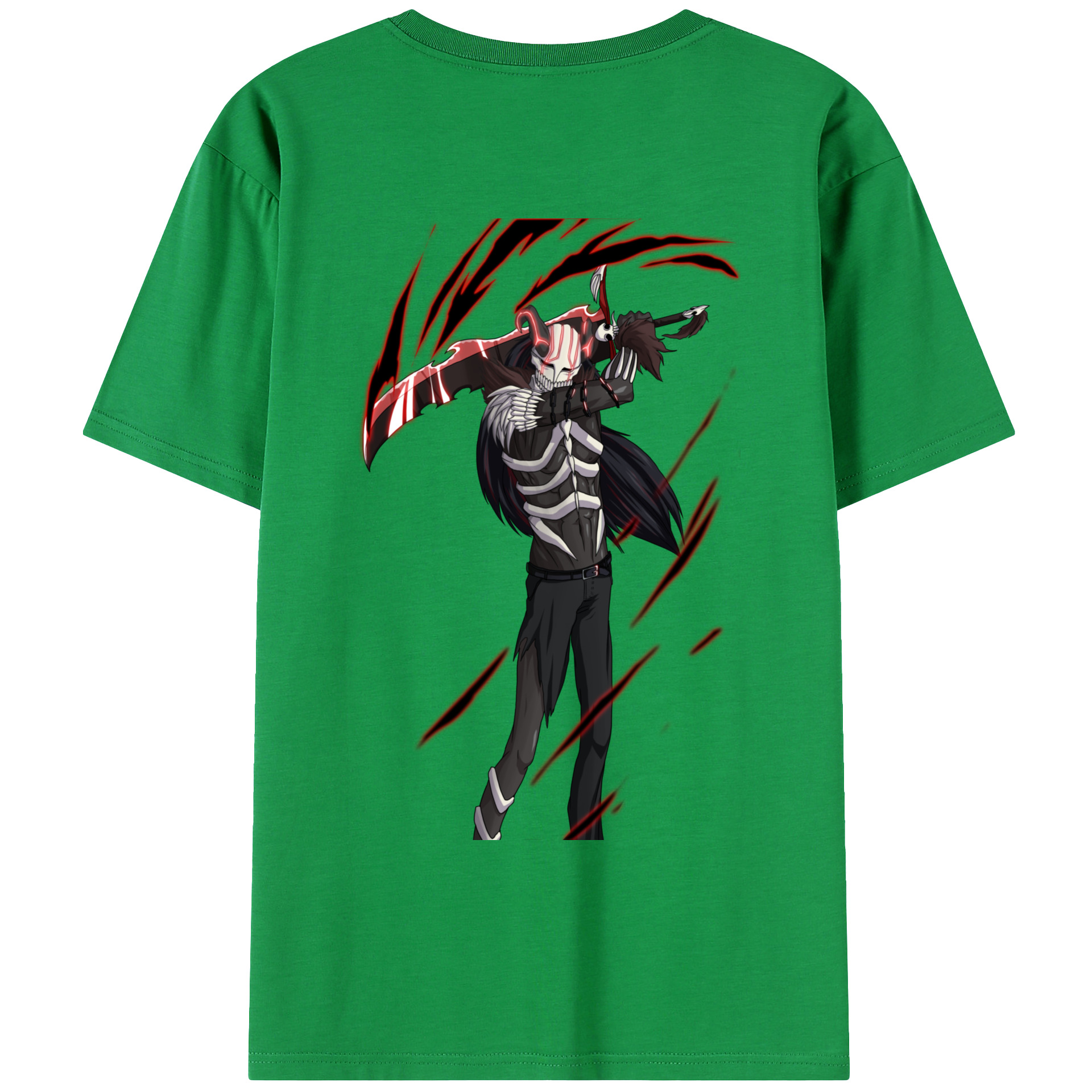 （画像用） ブリーチ 黒崎一護（くろさき いちご）BLEACH Kurosaki Ichigo レディース半袖Tシャツ(バックプリント)